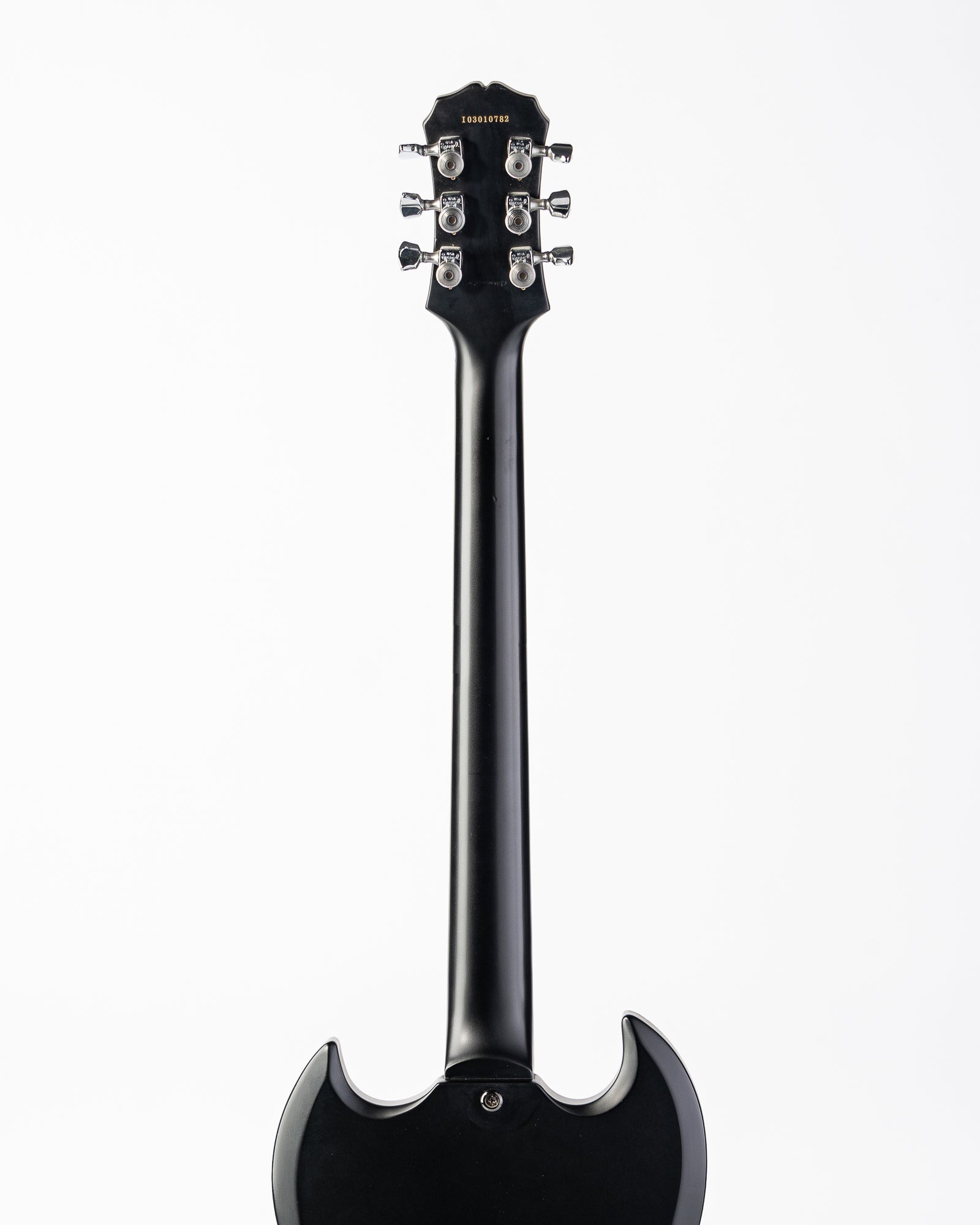 USED 2003 Epiphone SG Goth G-400 Electric Guitar - Satin Black