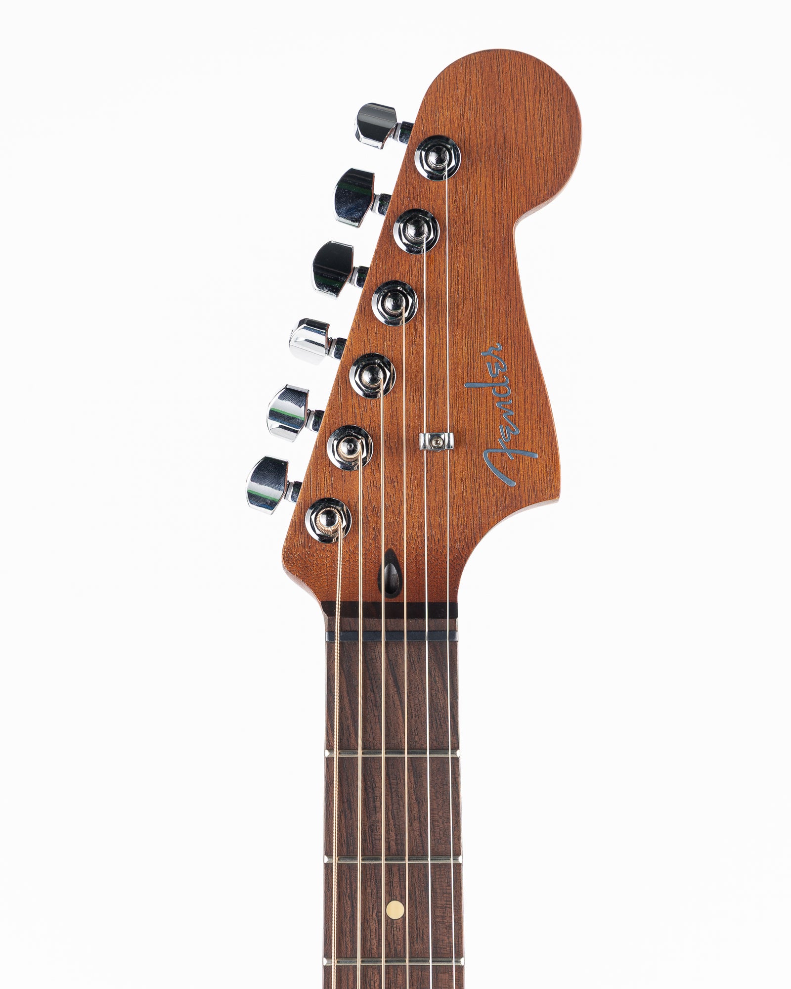 USED Fender Acoustasonic Standard Jazzmaster Acoustic Electric Guitar - Matte Black