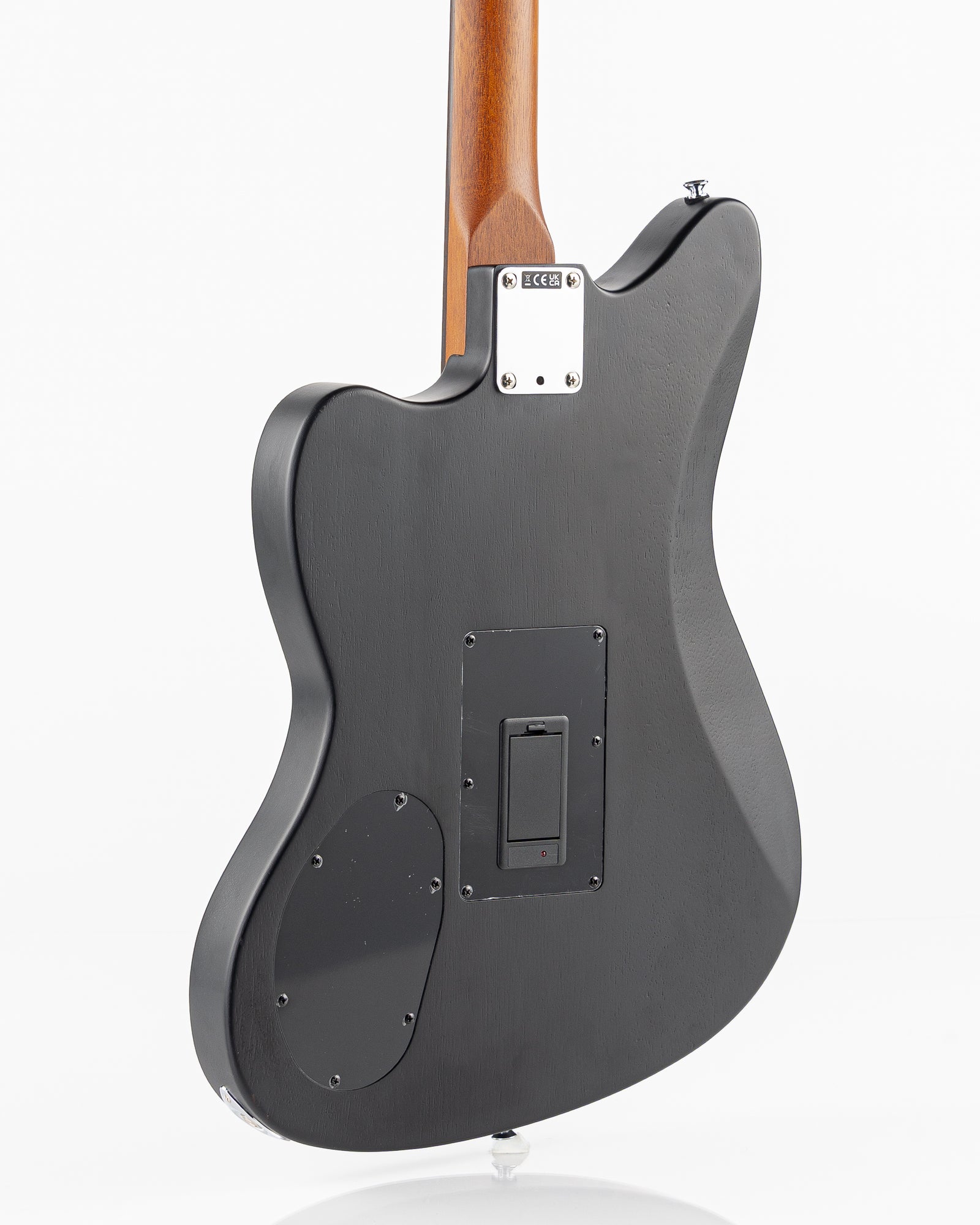 USED Fender Acoustasonic Standard Jazzmaster Acoustic Electric Guitar - Matte Black