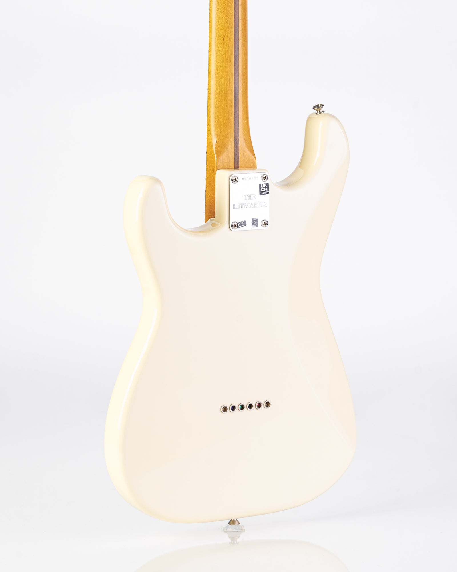 B-STOCK Fender Artist Series Nile Rodgers Hitmaker Stratocaster Electric Guitar with Maple Fingerboard - Olympic White