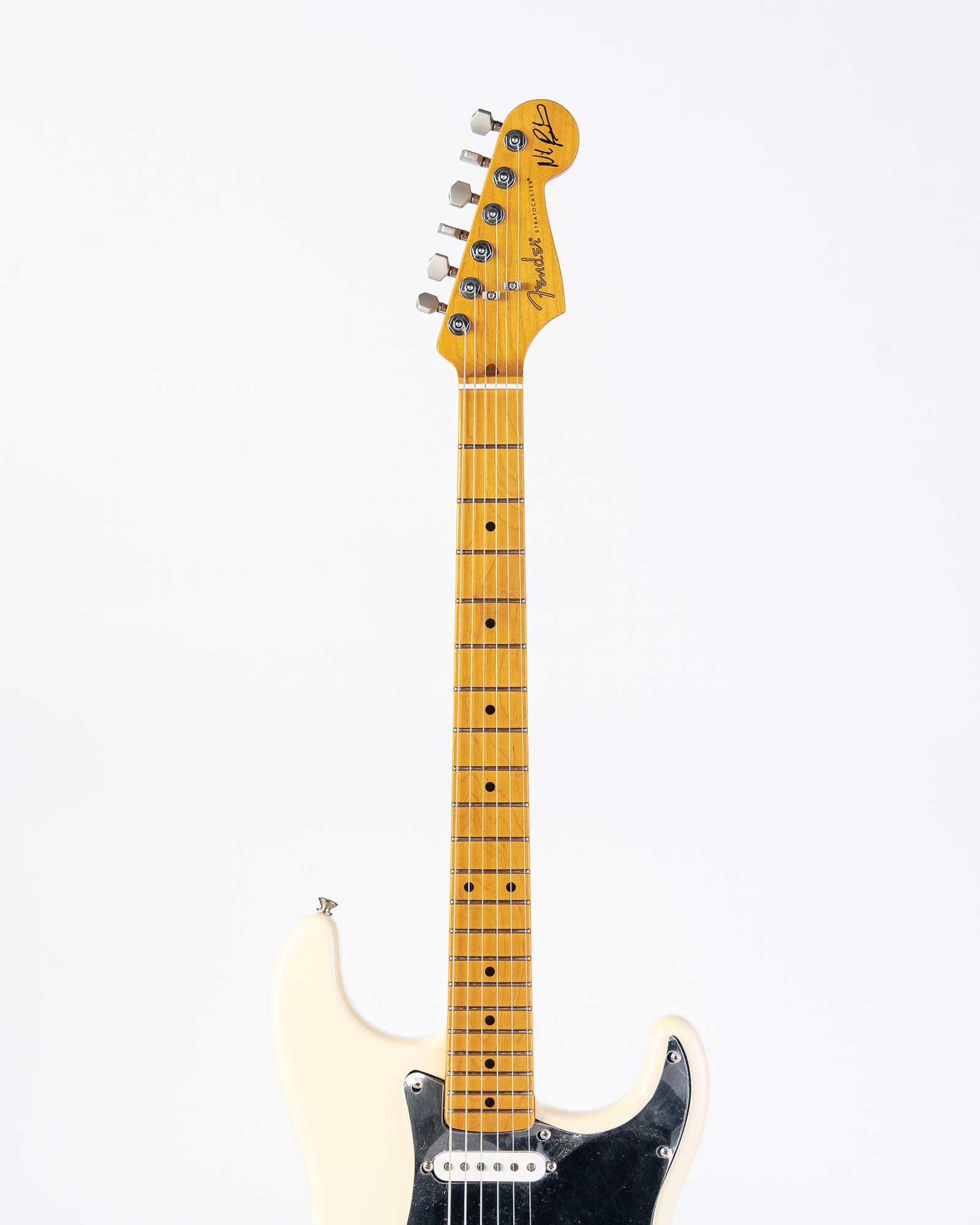 B-STOCK Fender Artist Series Nile Rodgers Hitmaker Stratocaster Electric Guitar with Maple Fingerboard - Olympic White