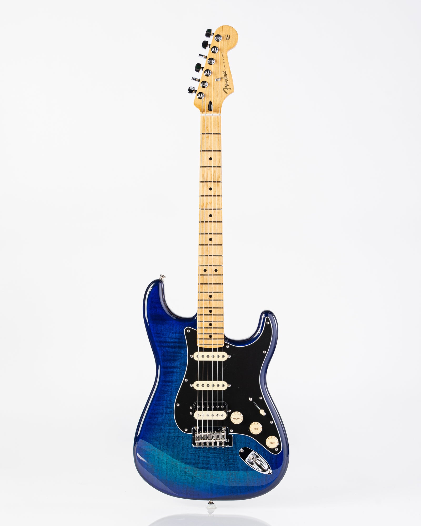 USED Fender Player Stratocaster HSS Plus Top Limited-Edition Electric Guitar - Blue Burst