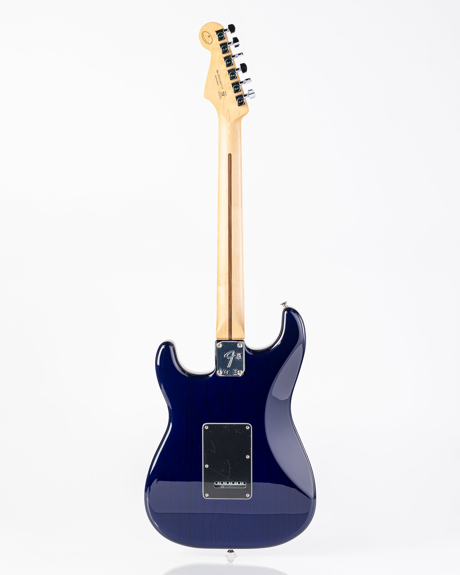 USED Fender Player Stratocaster HSS Plus Top Limited-Edition Electric Guitar - Blue Burst