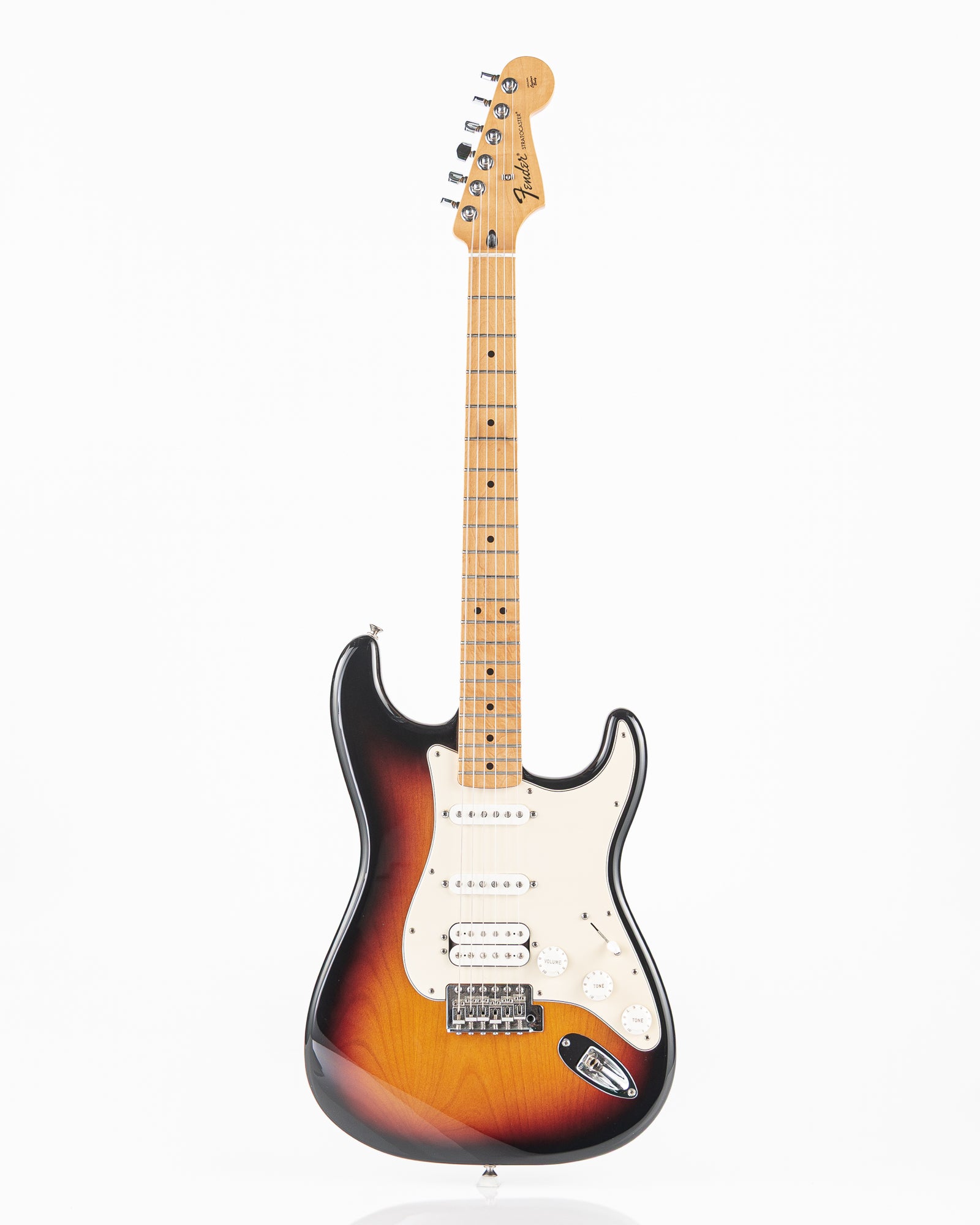 USED Fender Standard HSS Stratocaster - Brown Sunburst