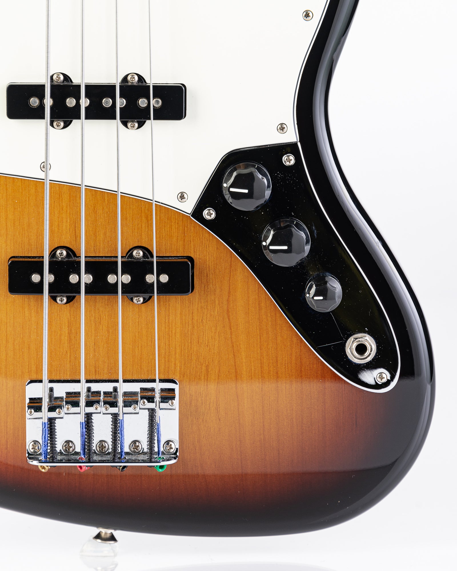 USED Fender Standard Jazz Bass with Maple Fretboard - Brown Sunburst