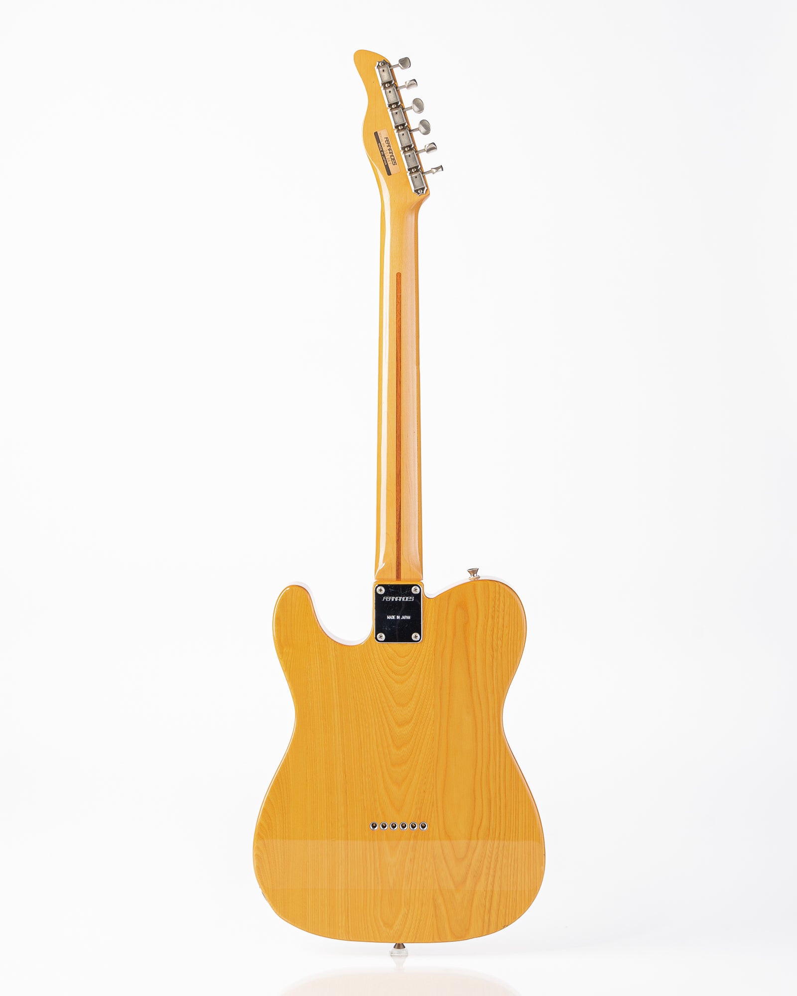 USED Fernandes Telecaster MIJ Electric Guitar - Natual