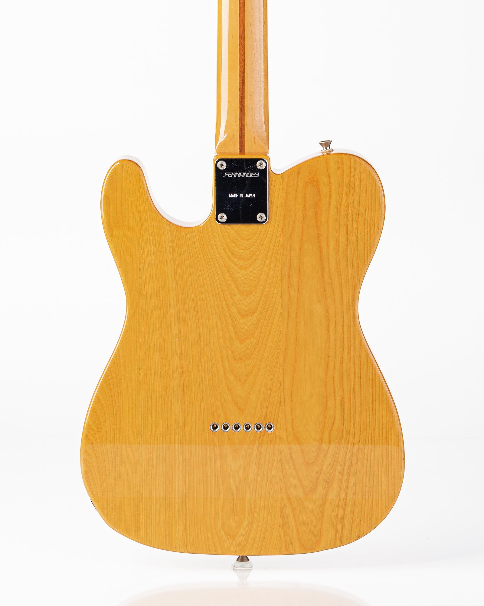 USED Fernandes Telecaster MIJ Electric Guitar - Natual