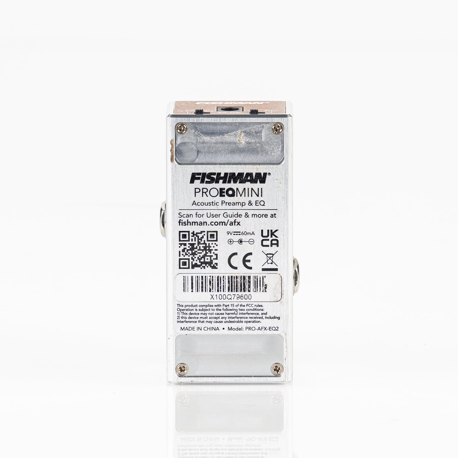 USED Fishman AFX Pro EQ Mini Pedal