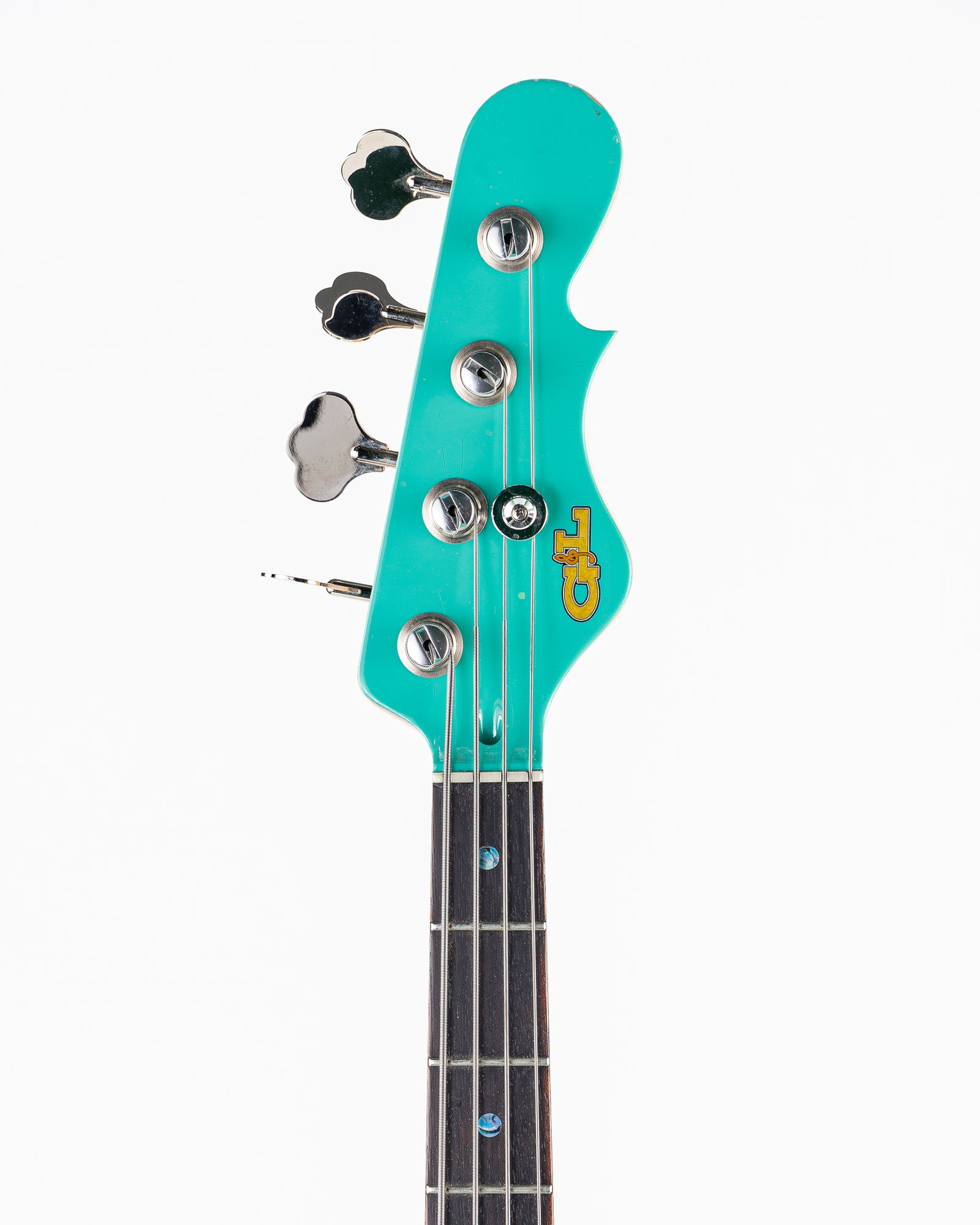 USED G&L JB-2 Modified Electric Bass - Seafoam Green
