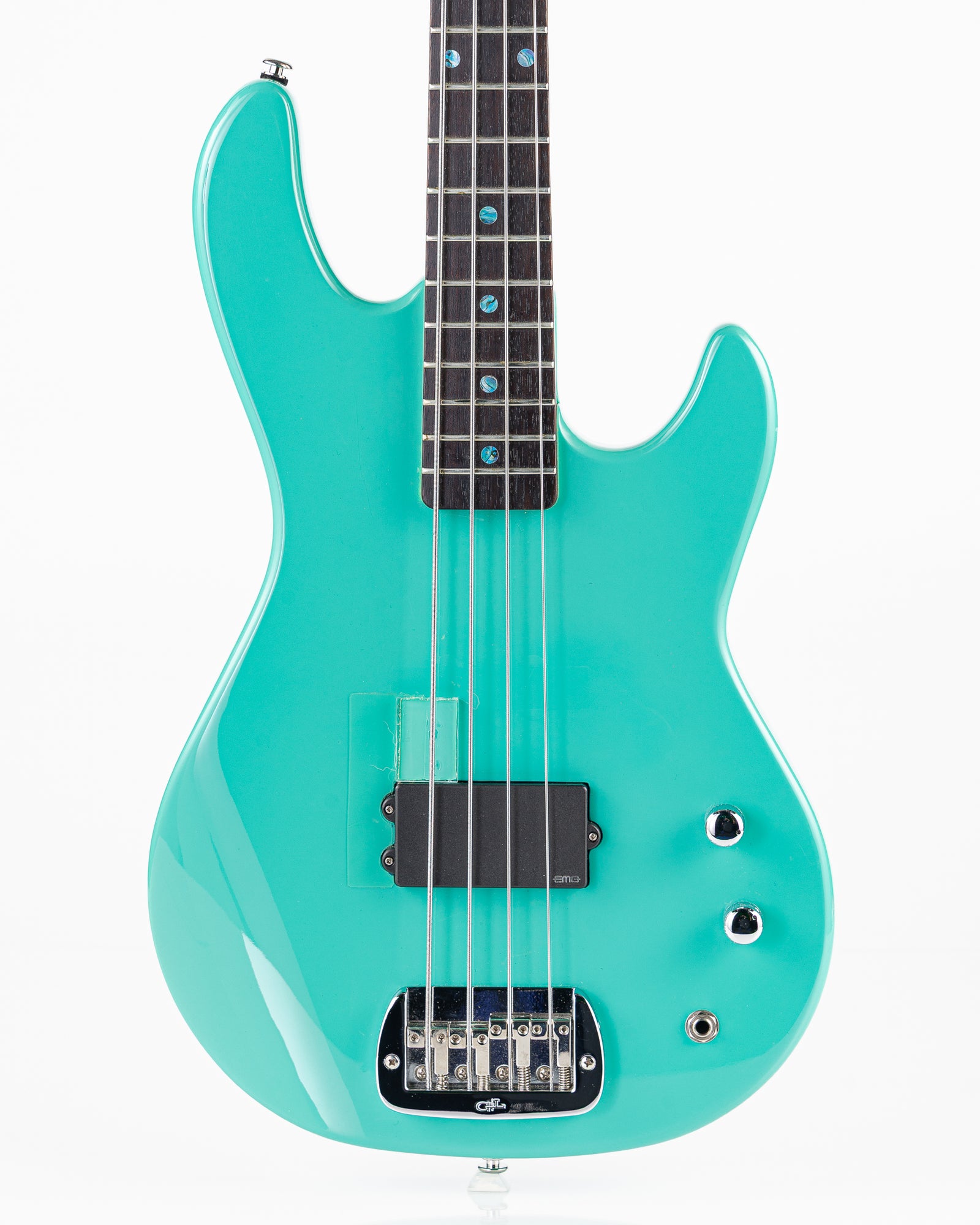 USED G&L JB-2 Modified Electric Bass - Seafoam Green