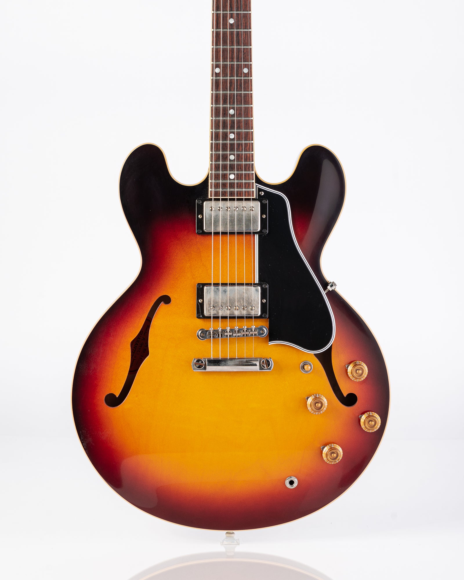 Used Gibson 59 Reissue ES-335 Custom Shop VOS Electric Guitar- 3-Tone Sunburst w/Case