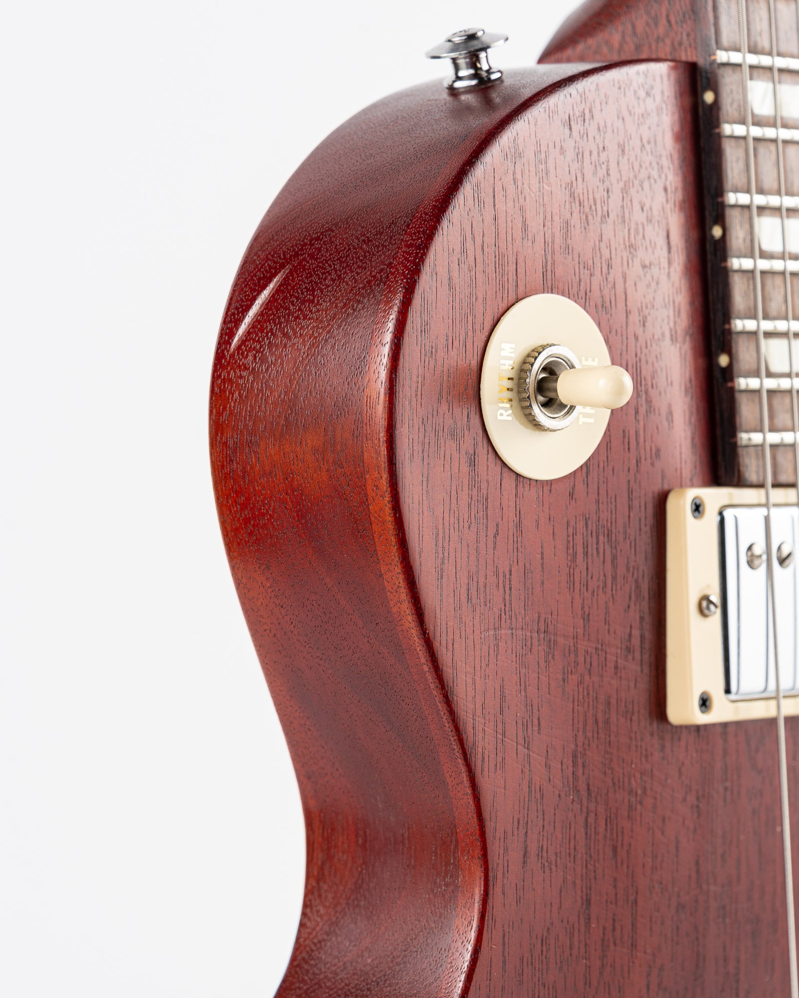 USED 2005 Gibson Les Paul Studio Vintage Electric Guitar - Worn Cherry with Gibson Hardshell Case