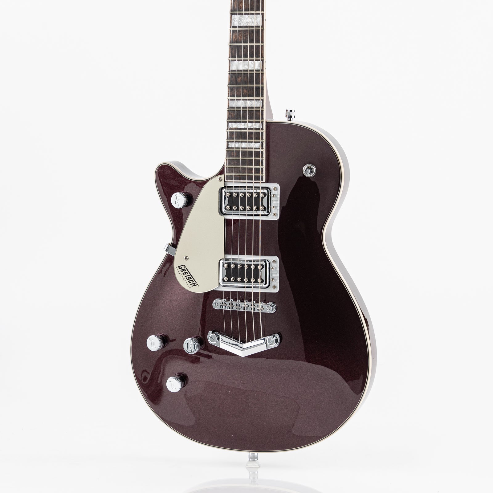 USED Gretsch G5220LH Electromatic Jet Left Handed Electric Guitar - Dark Cherry Metallic