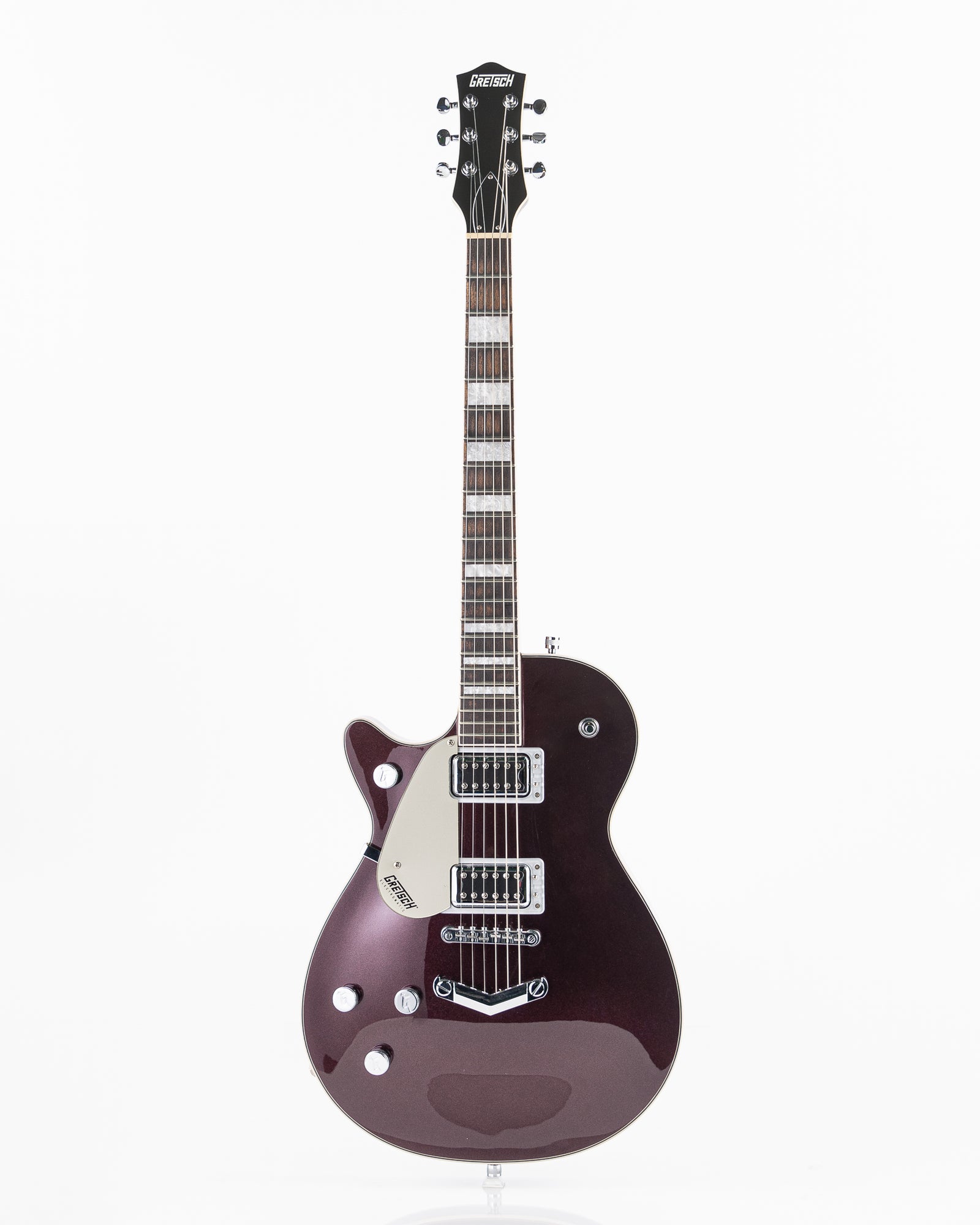 USED Gretsch G5220LH Electromatic Jet Left Handed Electric Guitar - Dark Cherry Metallic