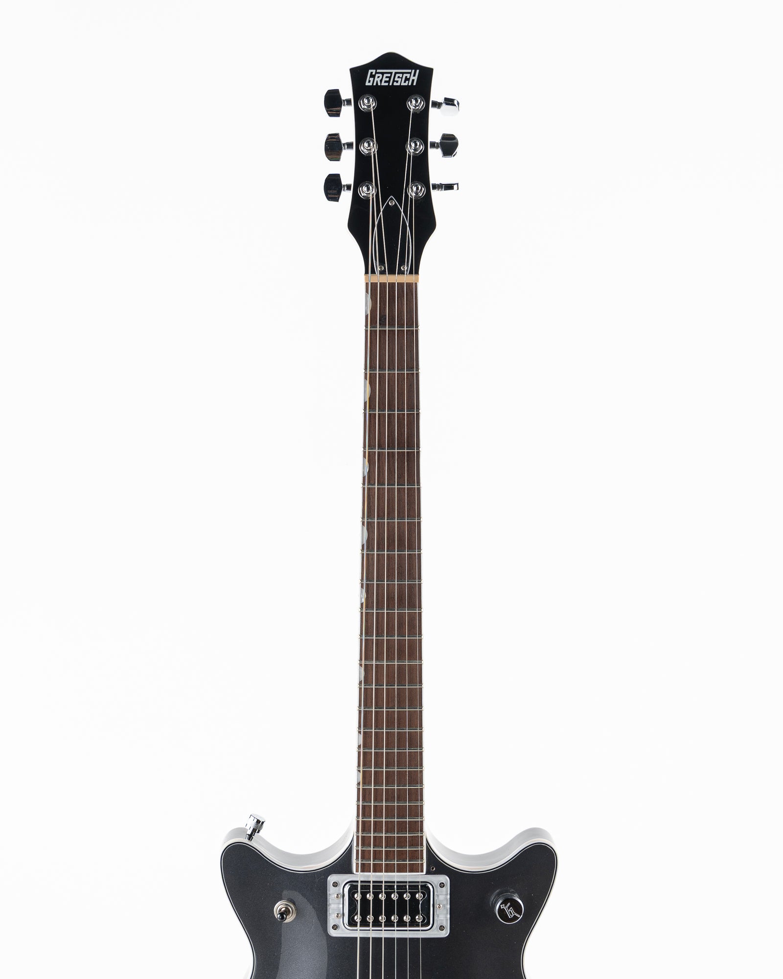 USED Gretsch G5222 Electromatic Double Jet BT Electric Guitar - London Grey