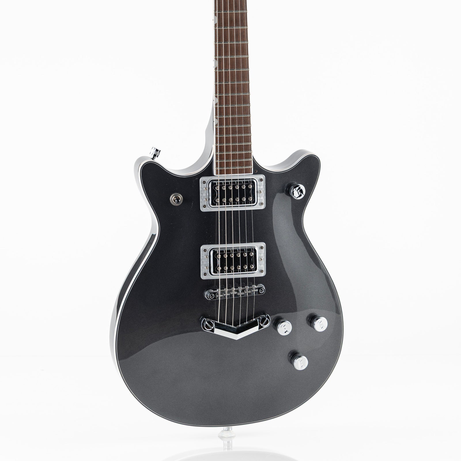 USED Gretsch G5222 Electromatic Double Jet BT Electric Guitar - London Grey