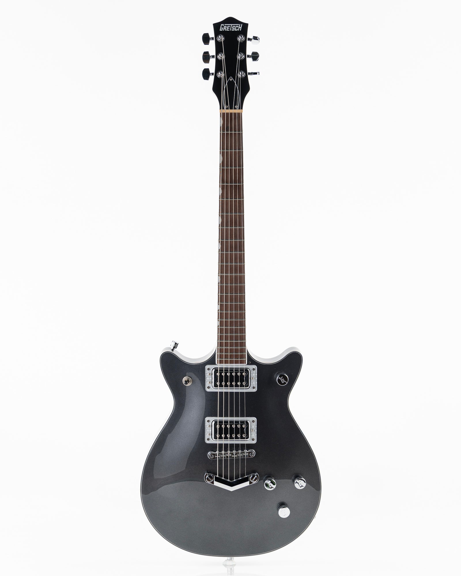 USED Gretsch G5222 Electromatic Double Jet BT Electric Guitar - London Grey