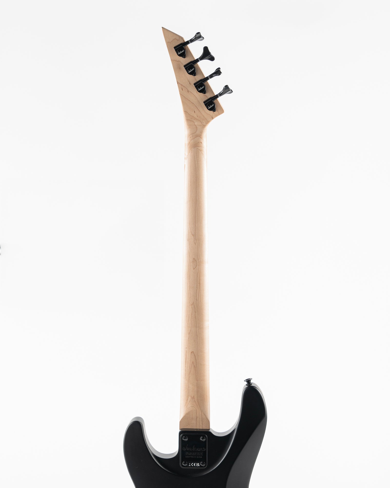 USED Jackson Limited Edition JS Series JS1M Concert Electric Bass - Black Satin