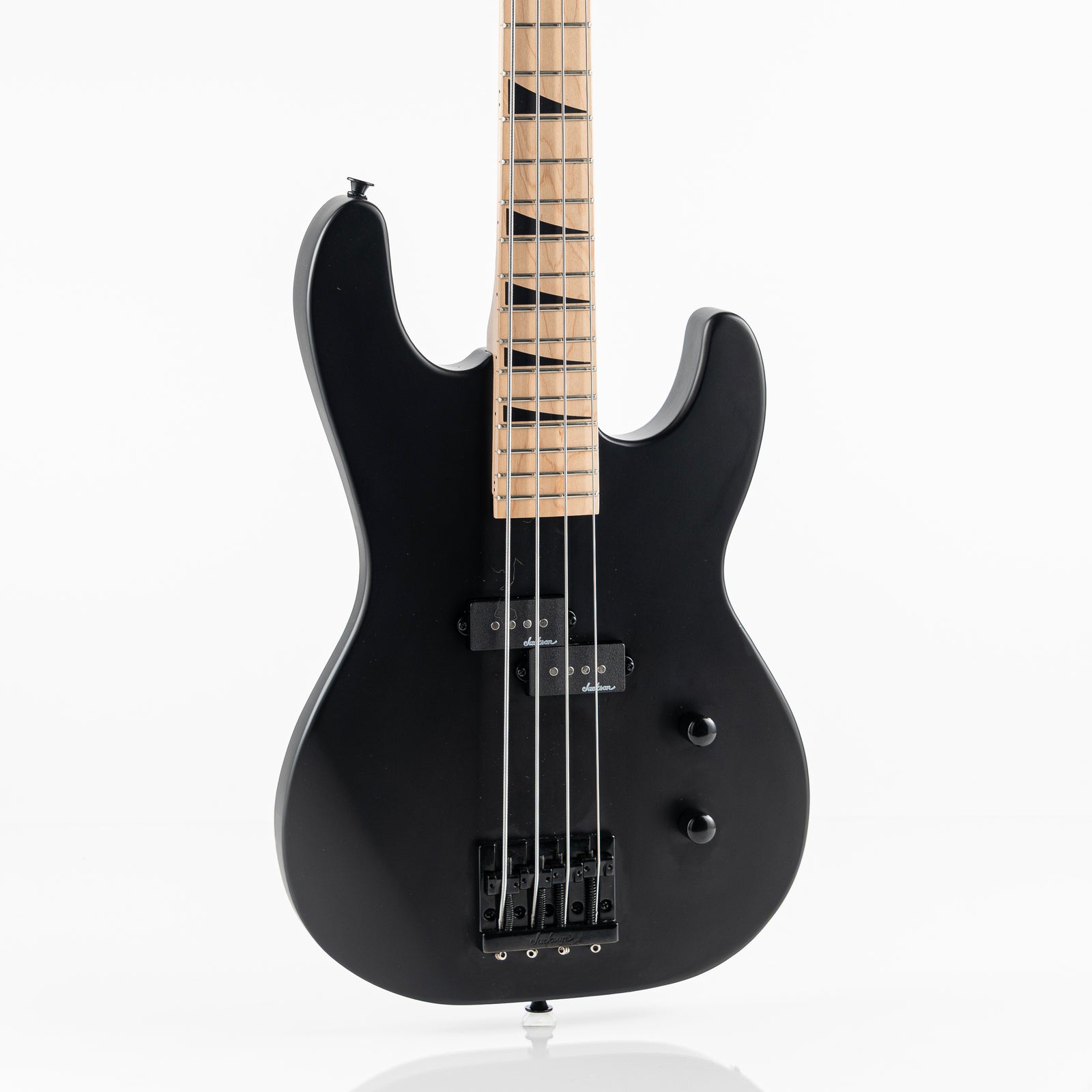 USED Jackson Limited Edition JS Series JS1M Concert Electric Bass - Black Satin
