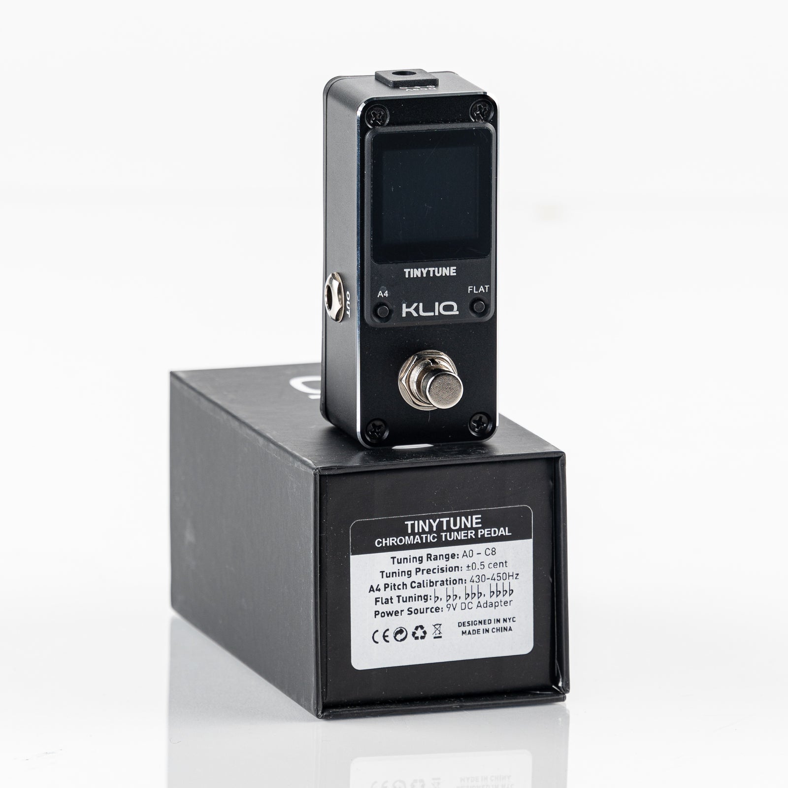 USED KLIQ Tiny Tuner Mini Tuner Pedal
