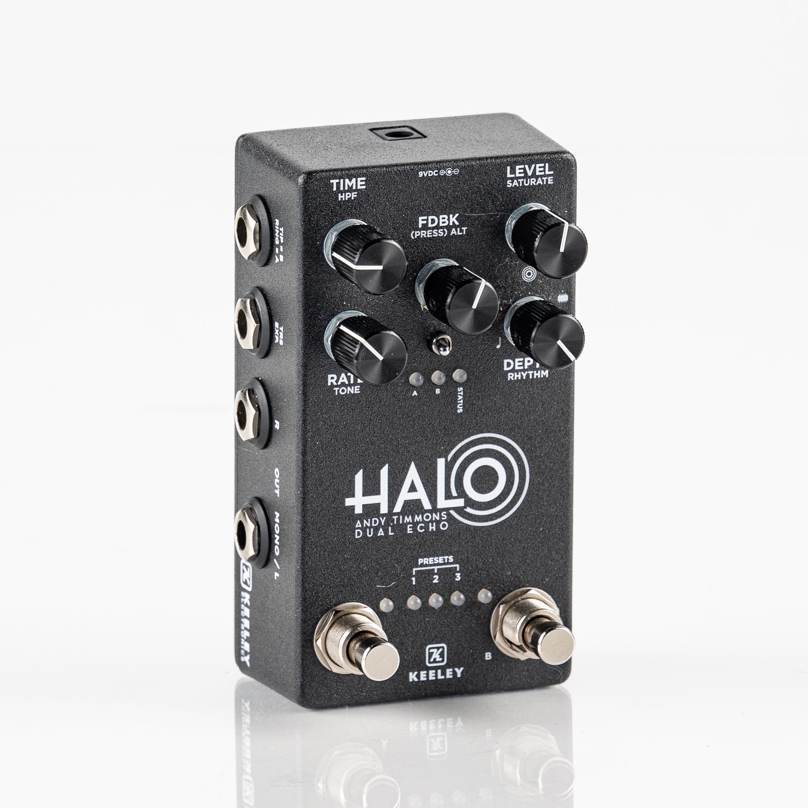 USED Keeley Halo Andy Timmons Dual Echo Delay Pedal