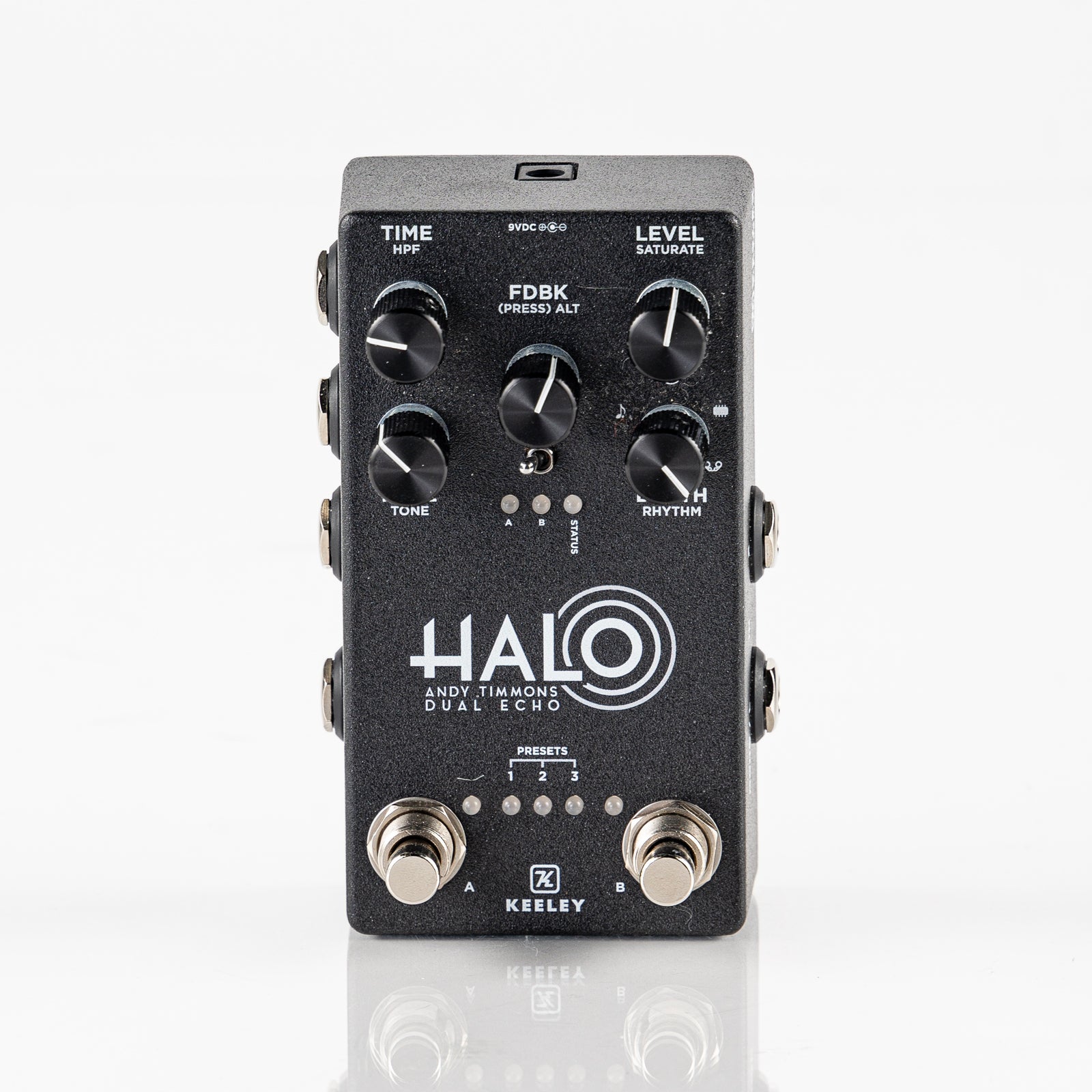 USED Keeley Halo Andy Timmons Dual Echo Delay Pedal