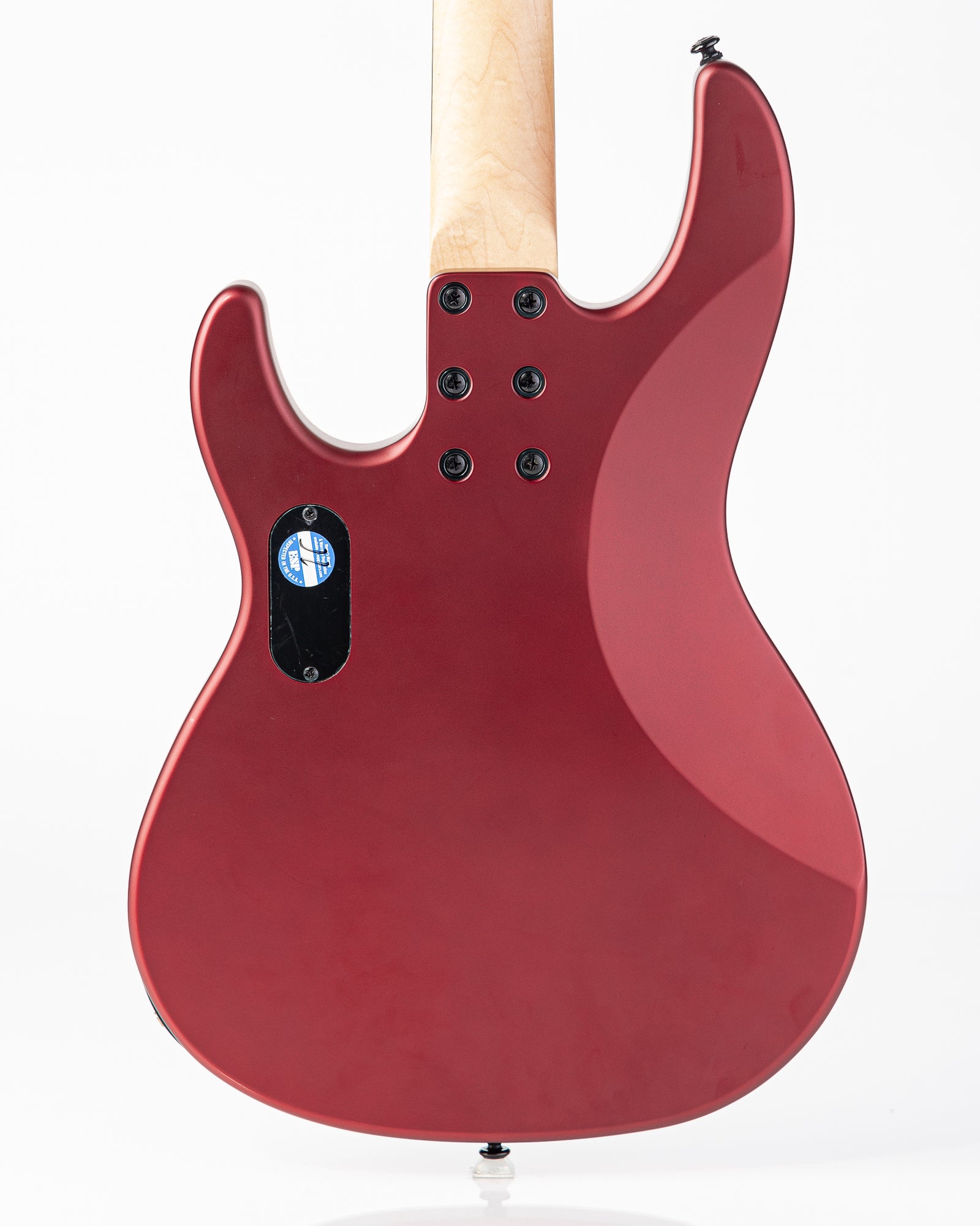 USED ESP LTD AP-4 Bass Guitar - Candy Apple Red Satin