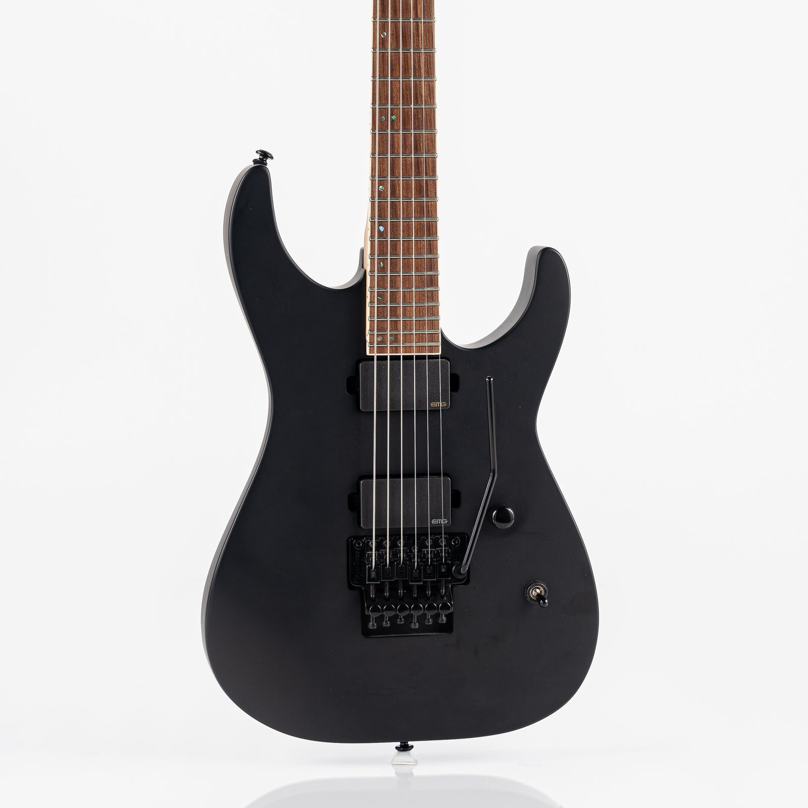 USED LTD M-400 Electric Guitar - Satin Black