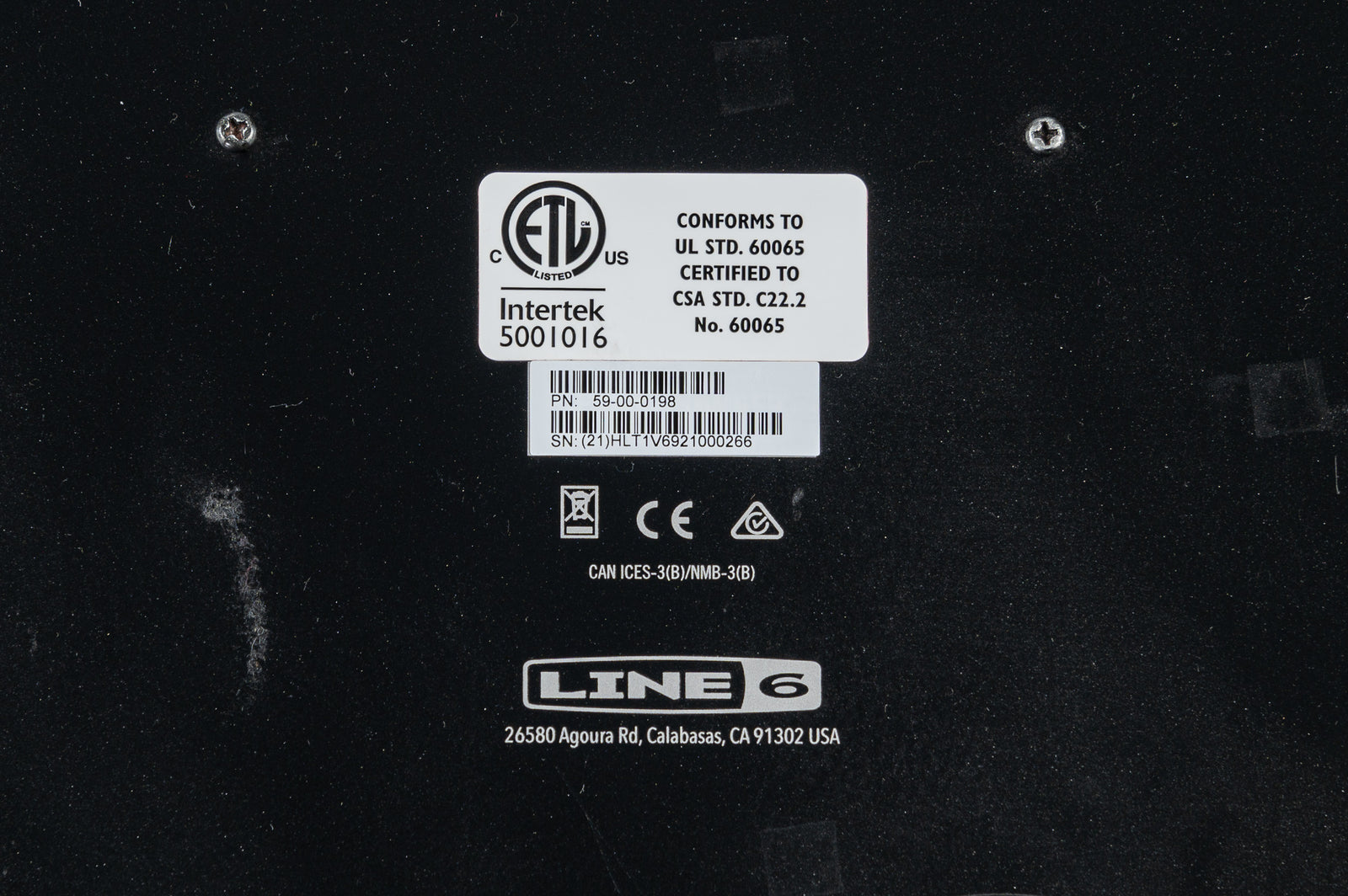 USED Line 6 Helix LT Guitar Multi-Effects Processor