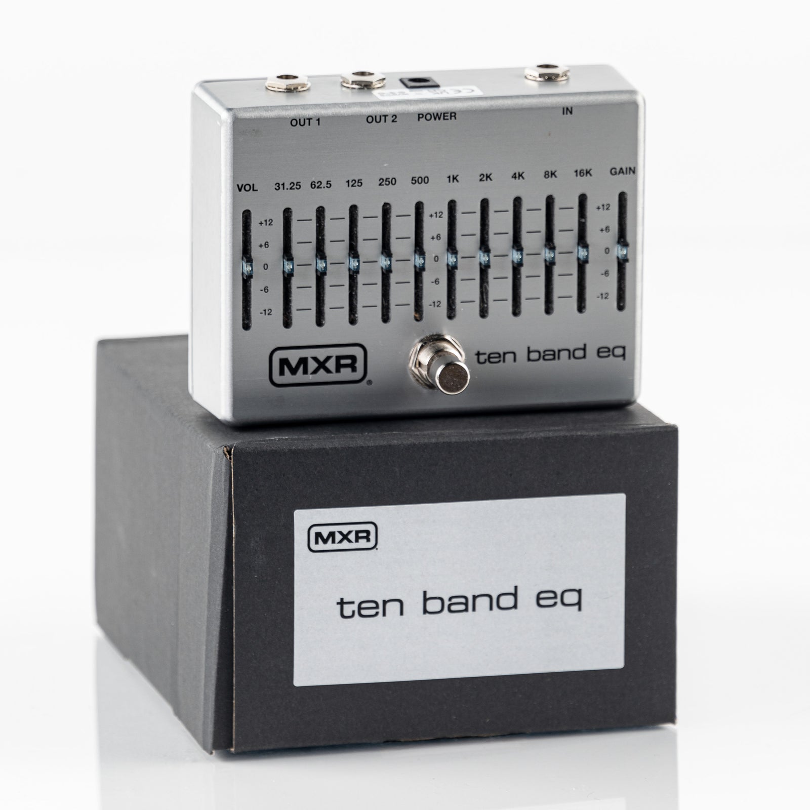USED MXR M108S 10 Band EQ Guitar Pedal
