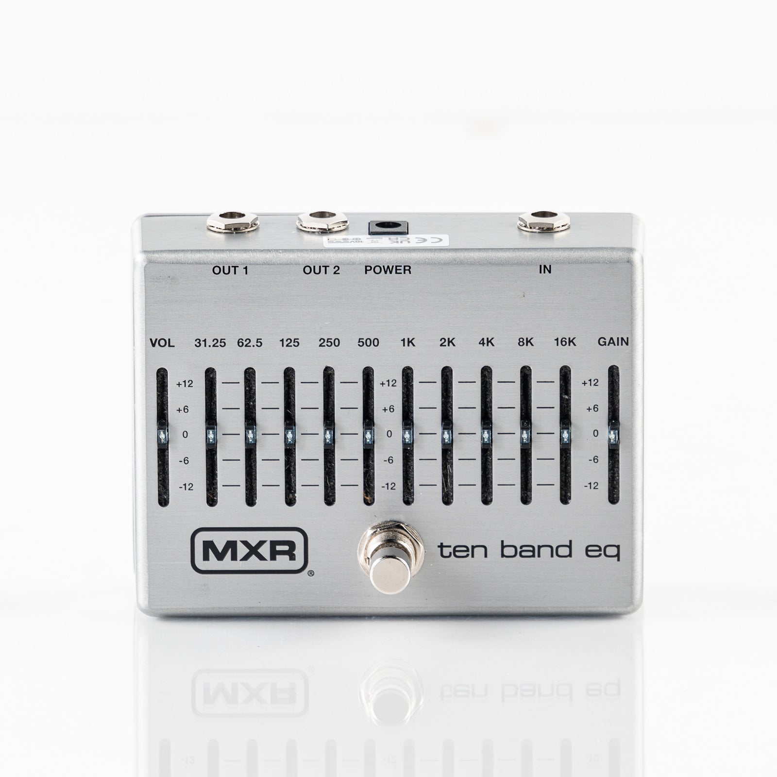 USED MXR M108S 10 Band EQ Guitar Pedal