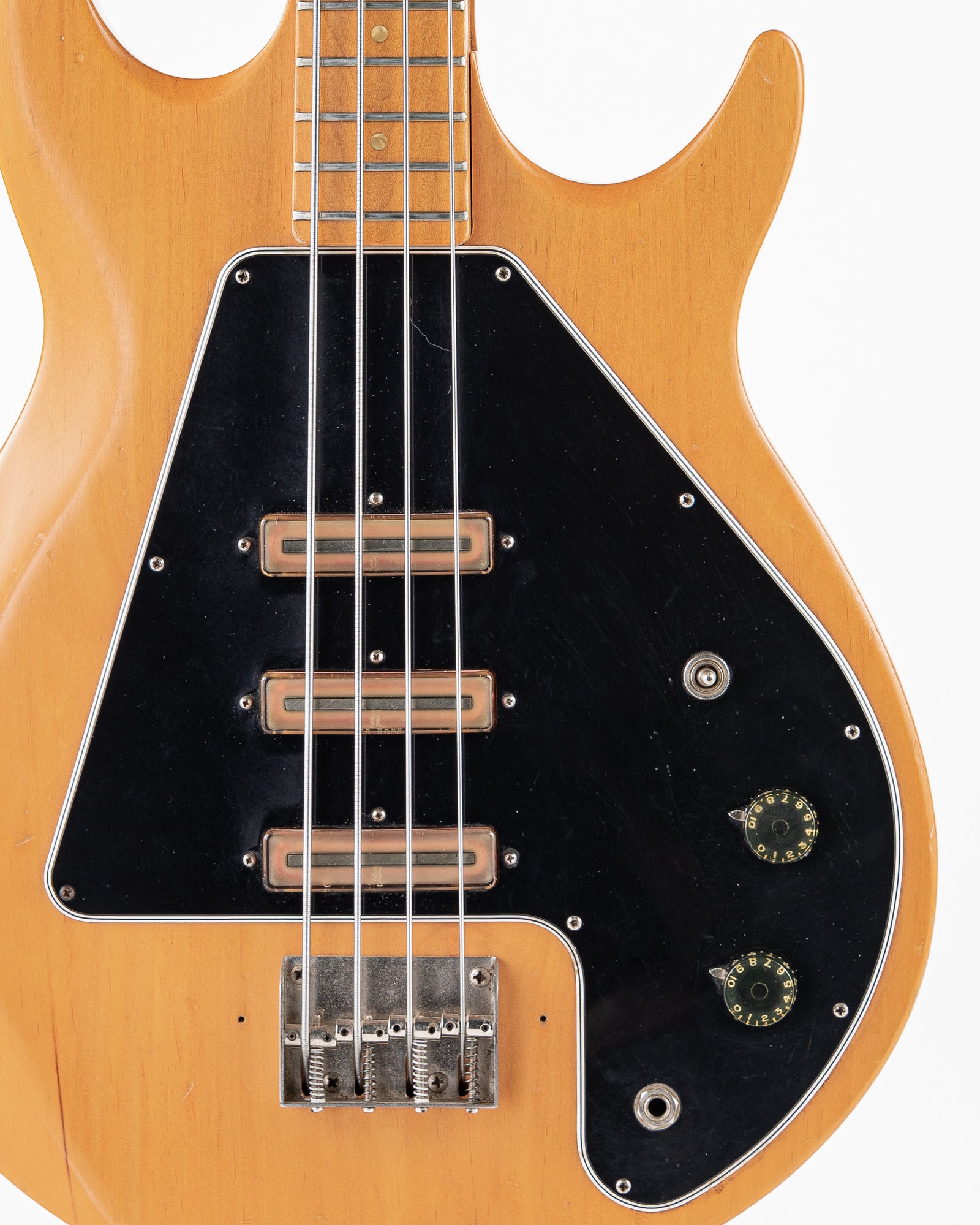 USED 1976 Gibson G-3 Grabber Electric Bass- Natural with Original Hardshell Case