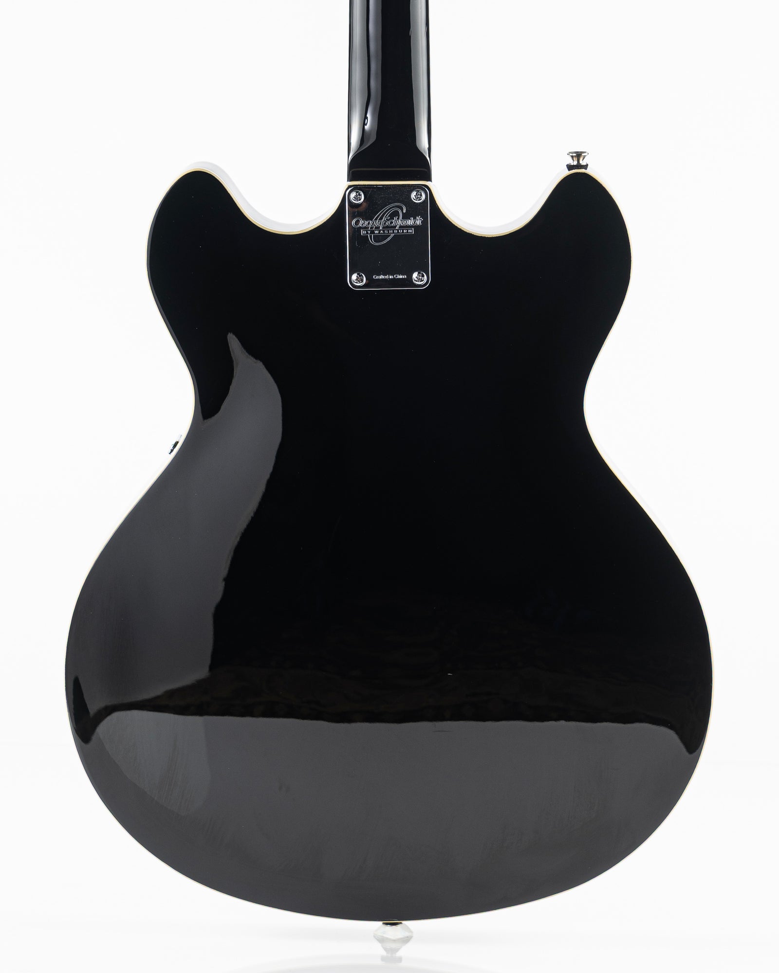 USED 2004 Oscar Schmidt by Washburn OE-30 Delta King Semi-Hollow Electric Guitar - Black