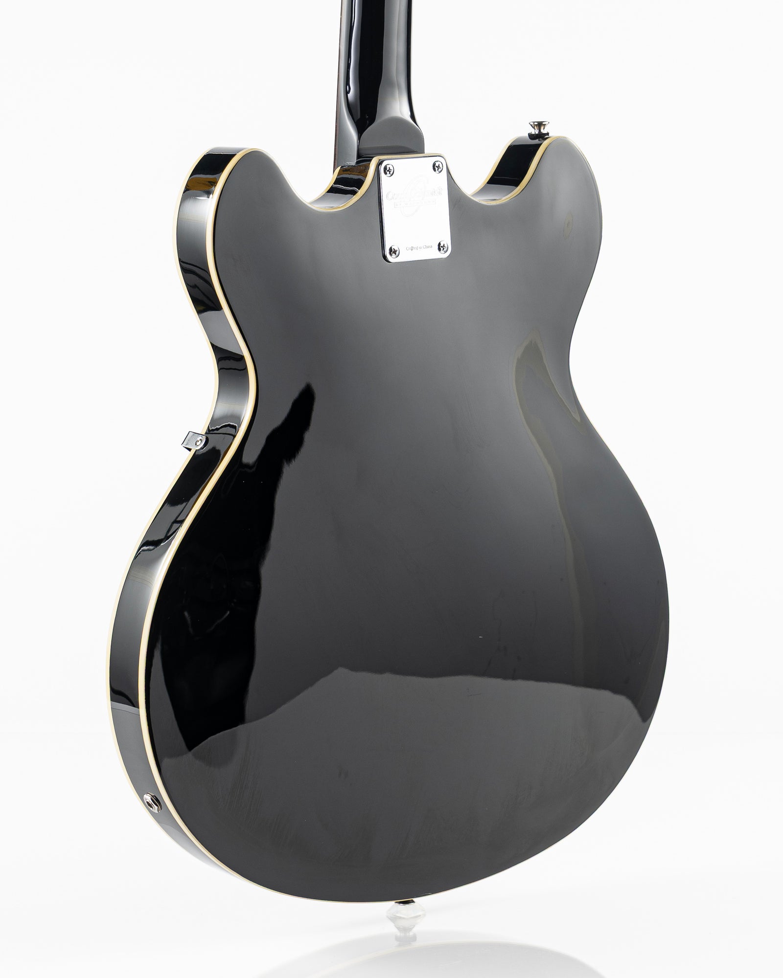 USED 2004 Oscar Schmidt by Washburn OE-30 Delta King Semi-Hollow Electric Guitar - Black