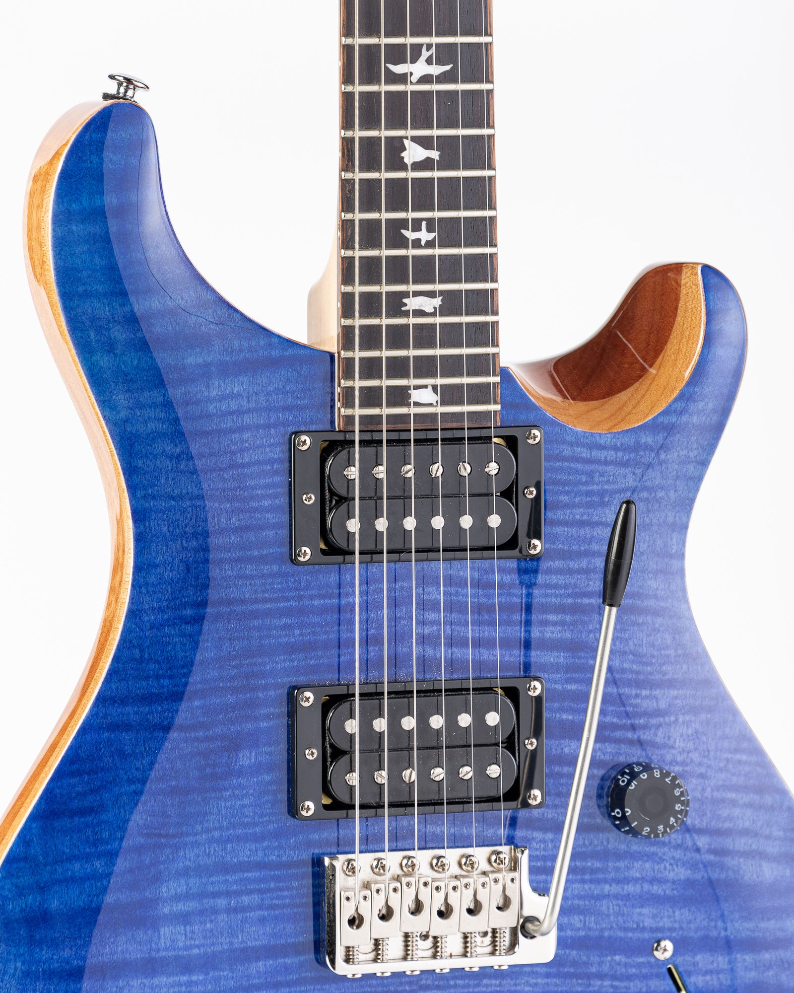 USED PRS SE 24 Custom Electric Guitar - Faded Blue
