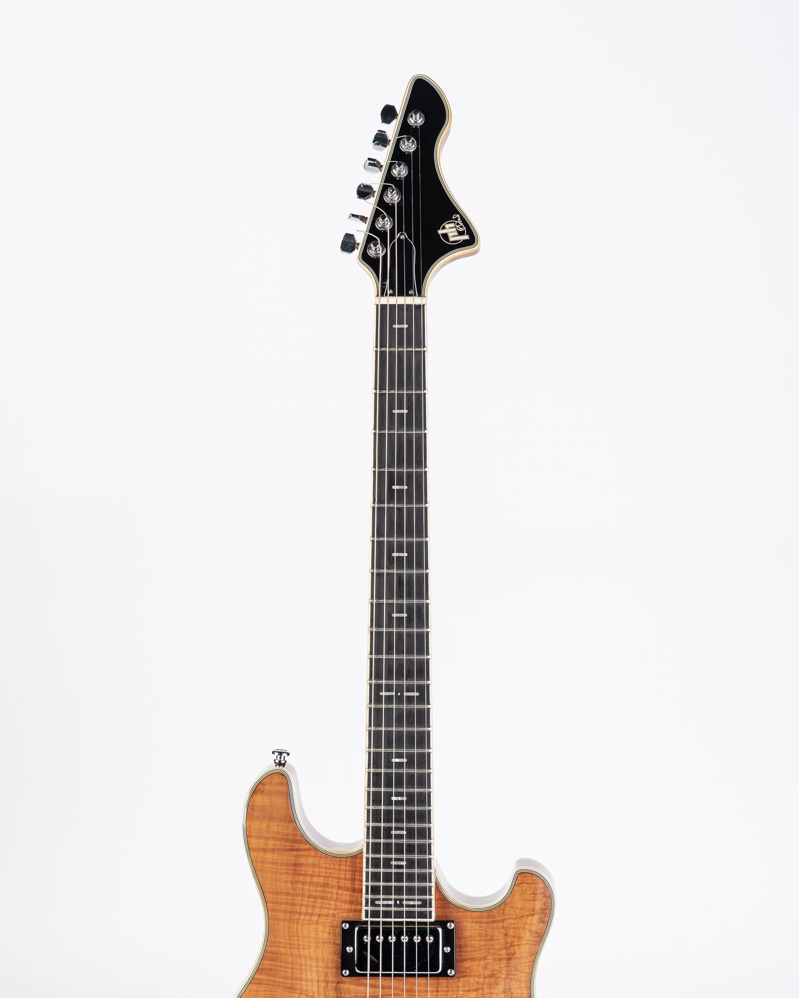 USED Phred DockStar KOA Electric Guitar- Natural Gloss