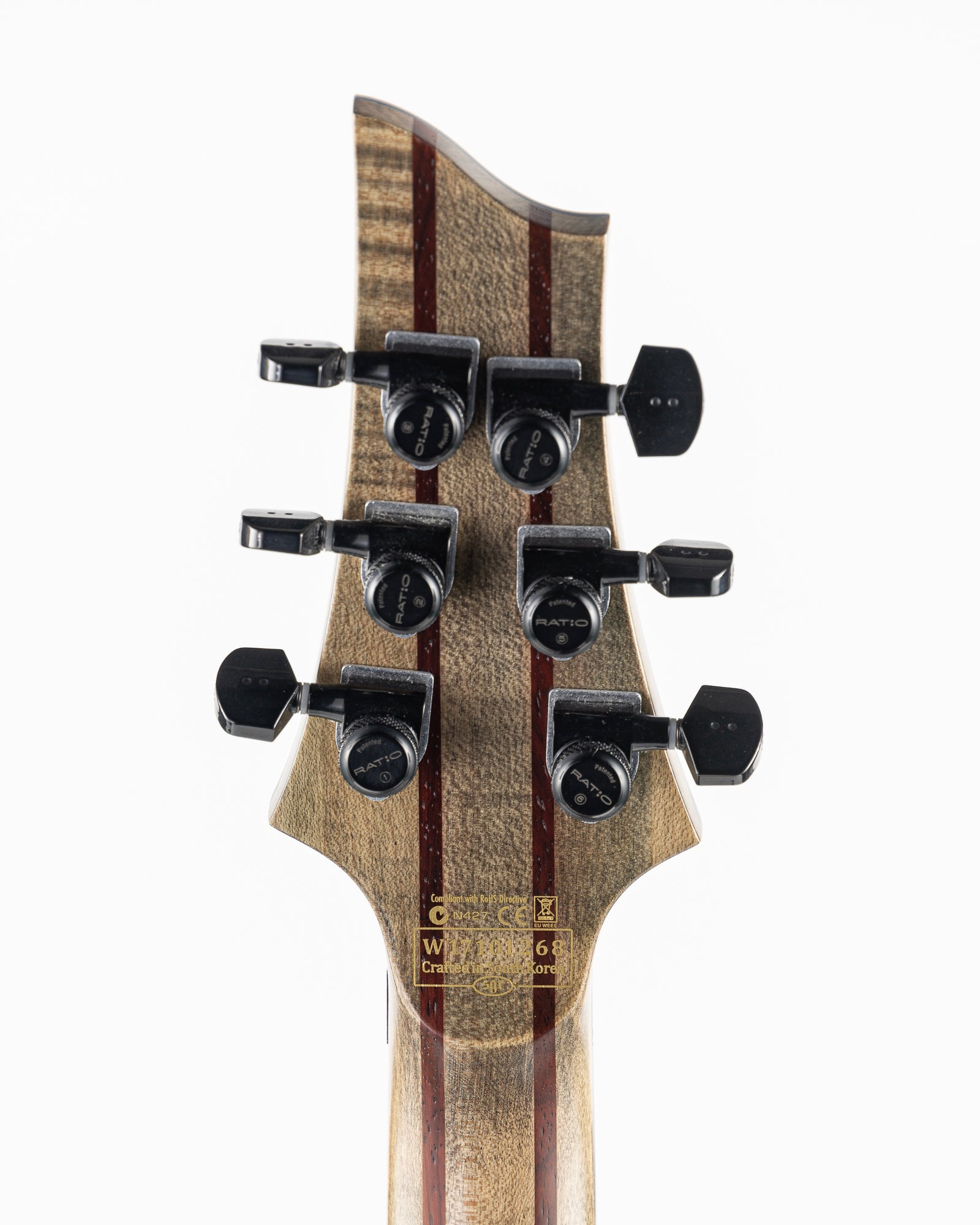 USED 2017 Schecter C-1 FR S Apocalypse Sustainiac Electric Guitar - Rusty Grey