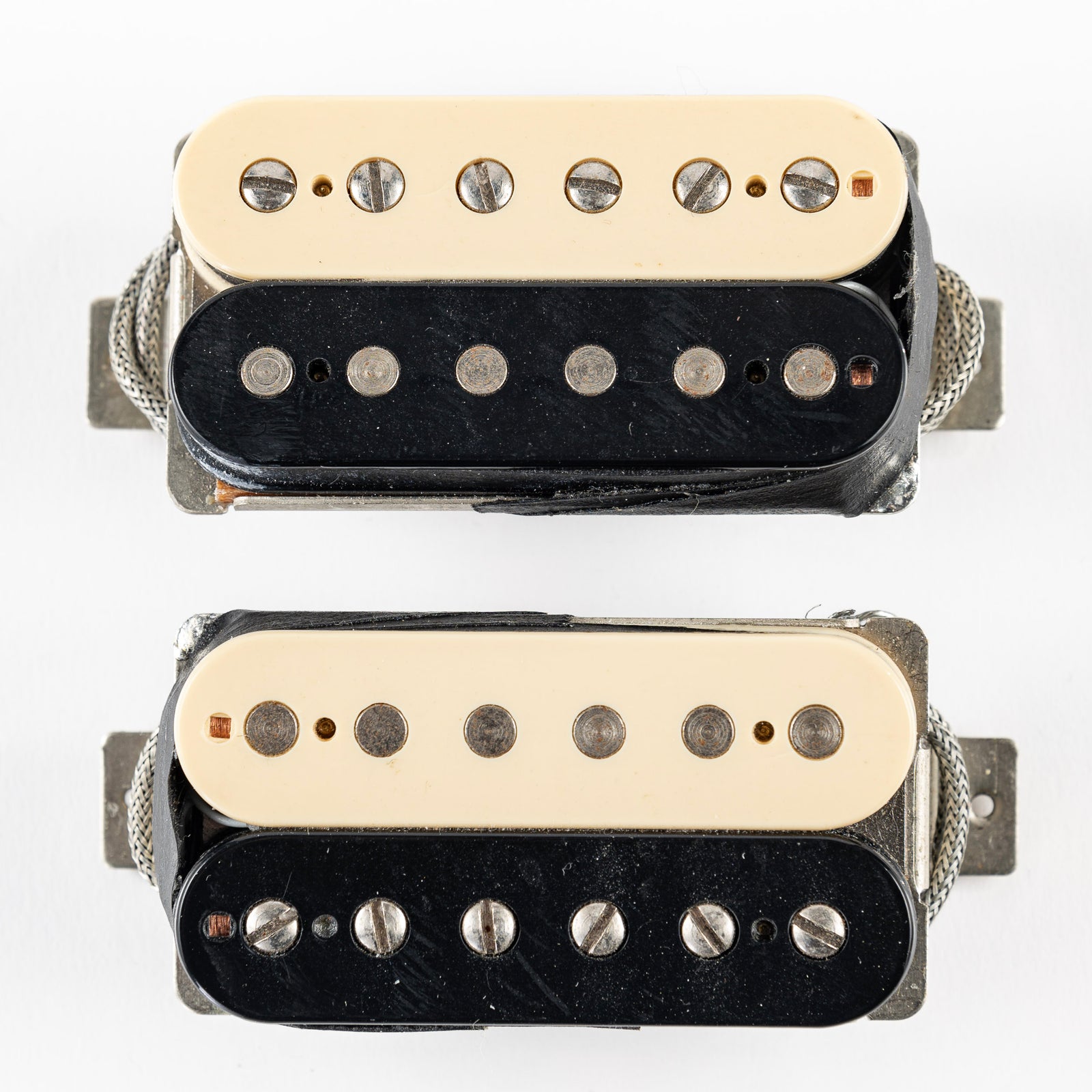 USED Seymour Duncan APH-2 Alnico II Pro Slash Signature Humbucker Set - Zebra