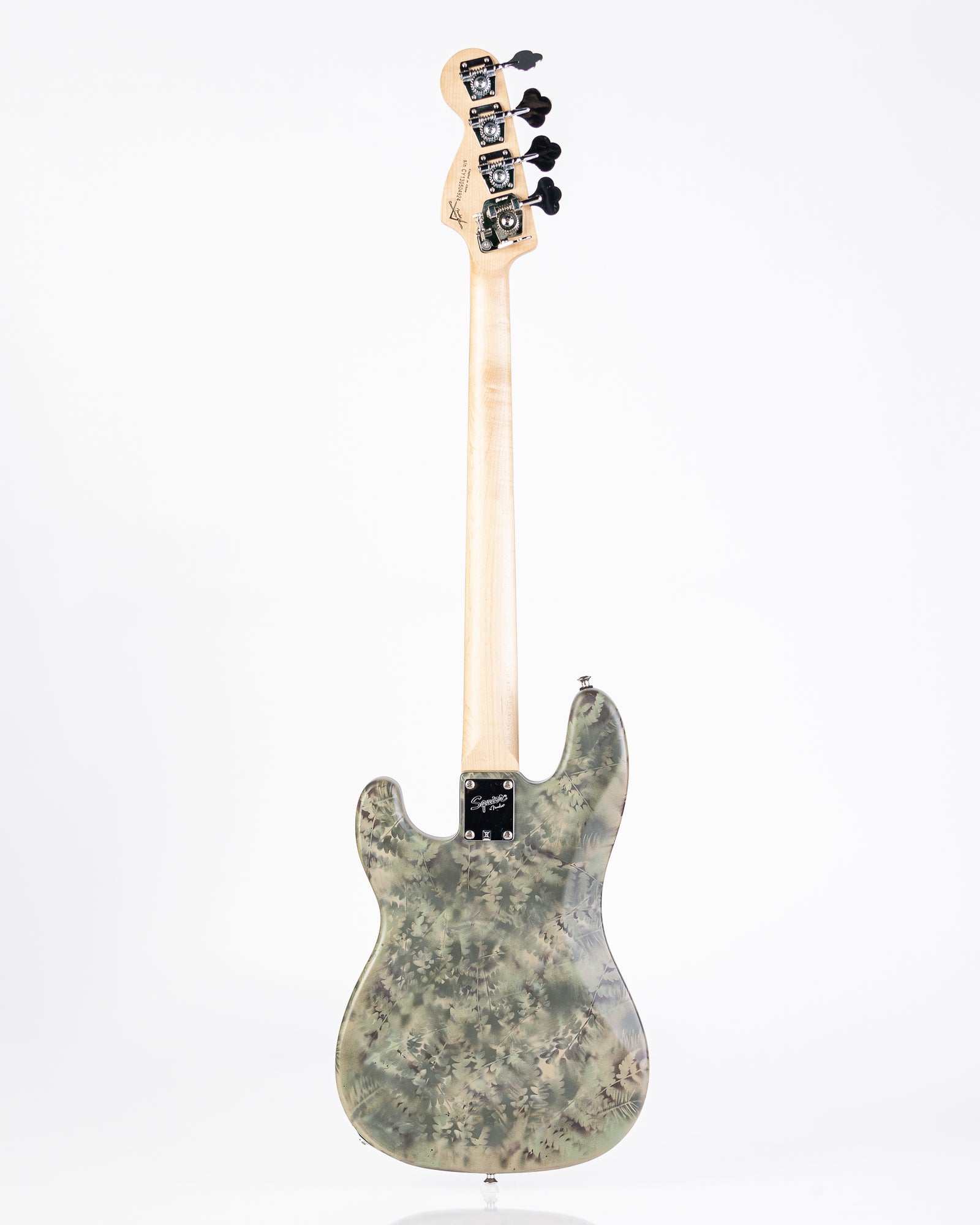 USED Squier Affinity PJ Bass - "Custom Shop" Camo
