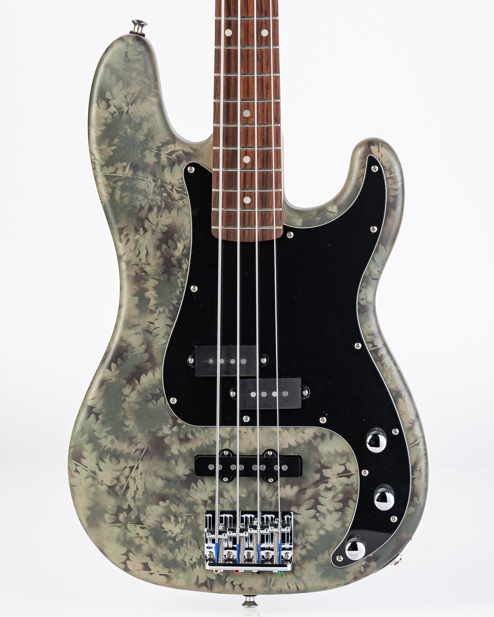 USED Squier Affinity PJ Bass - "Custom Shop" Camo