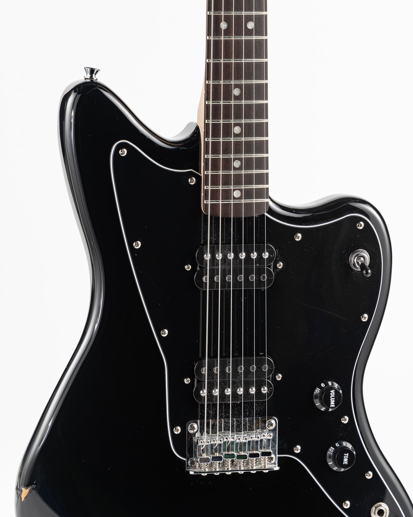 USED 2020 Squier Affinity Series Jazzmaster HH Electric Guitar - Black