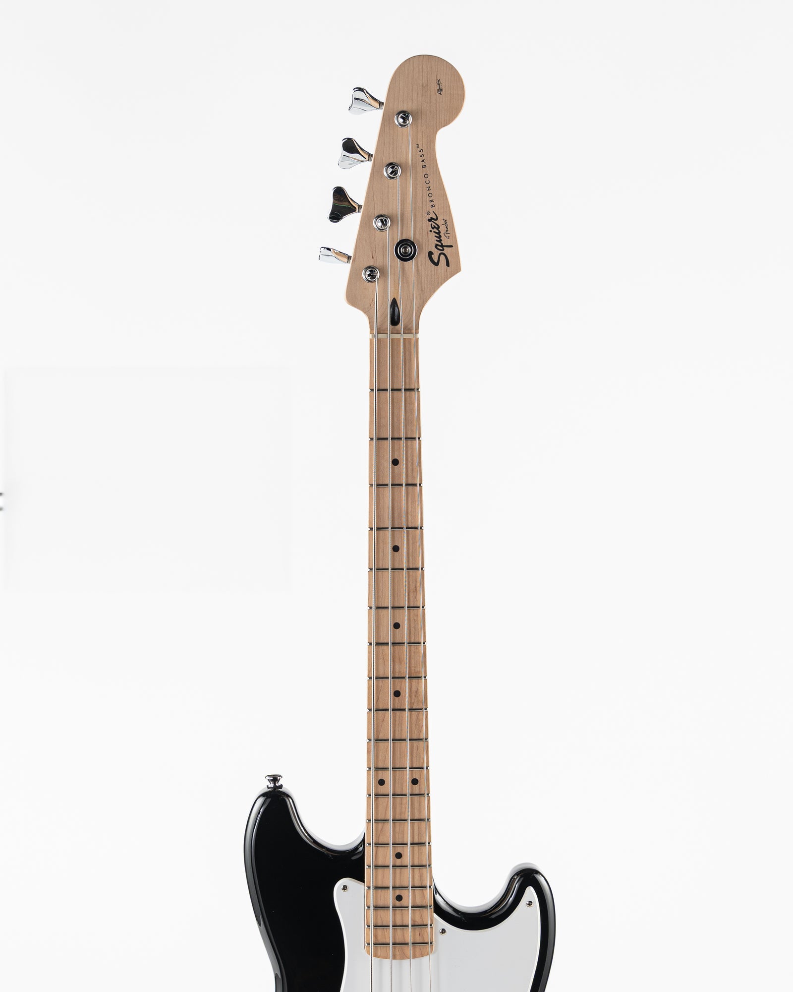 USED Squier Bronco Short Scale Electric Bass - Gloss Black