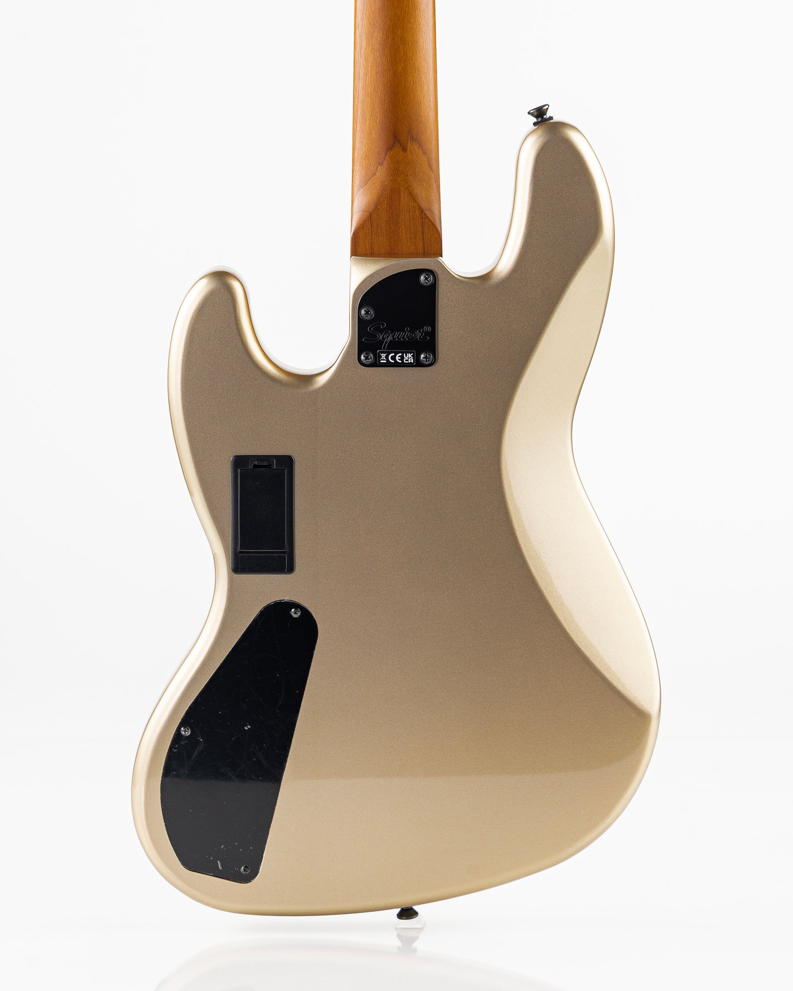 USED 2023 Squier Contemporary Active Jazz HH Electric Bass - Shoreline Gold