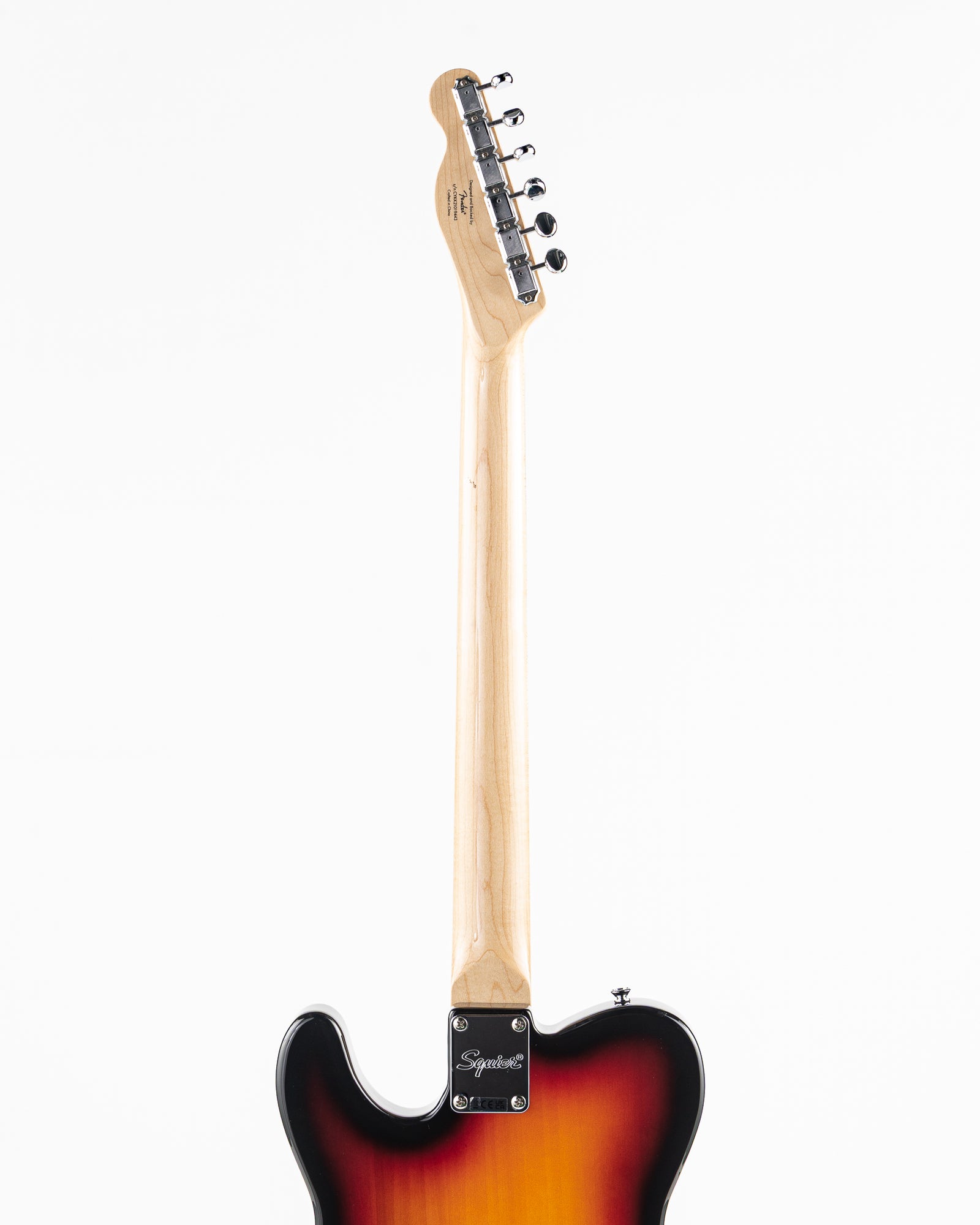 USED Squier Paranormal Baritone Cabronita Telecaster Electric Guitar - 3-Tone Sunburst