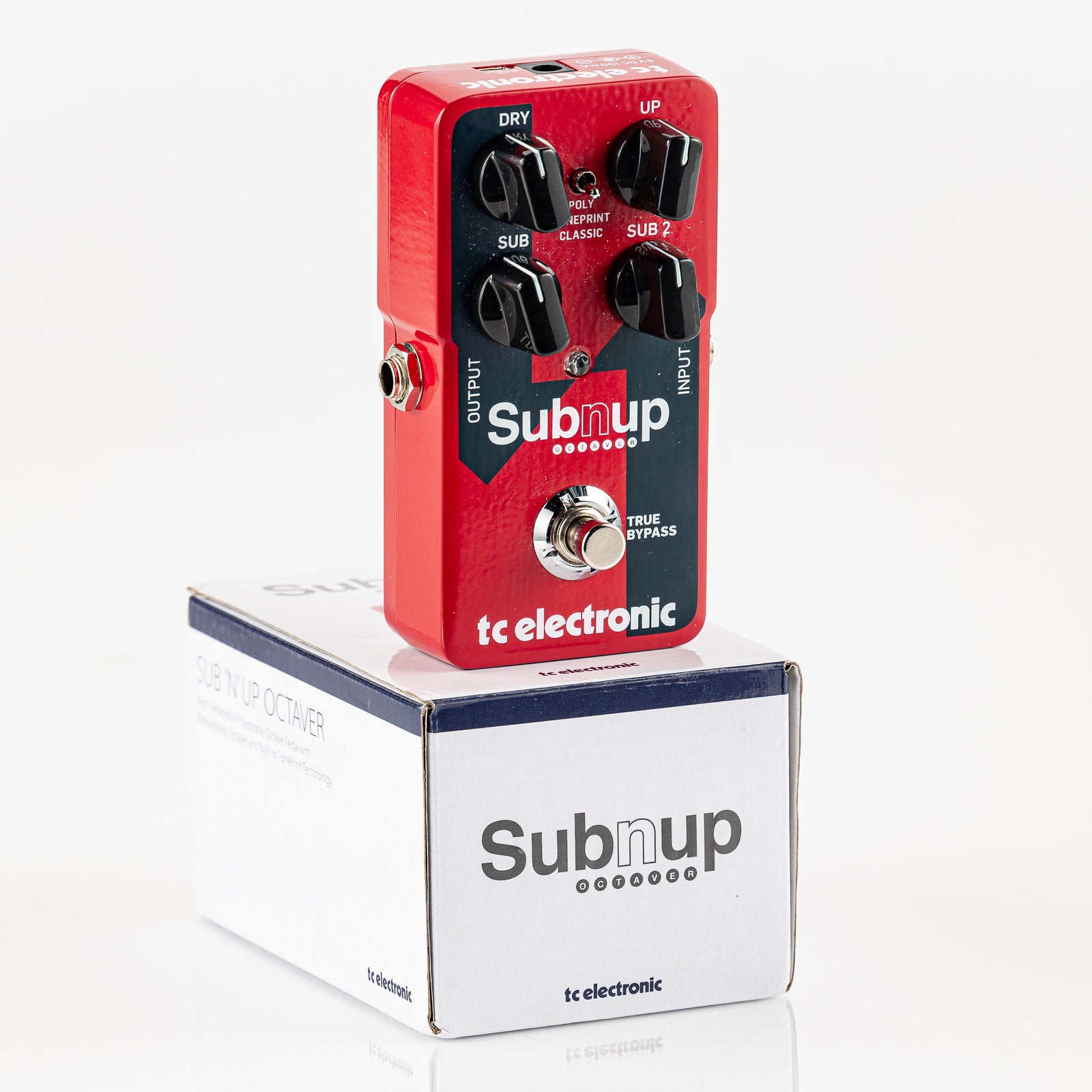 USED TC Electronic Sub 'N' Up Octaver Guitar Pedal