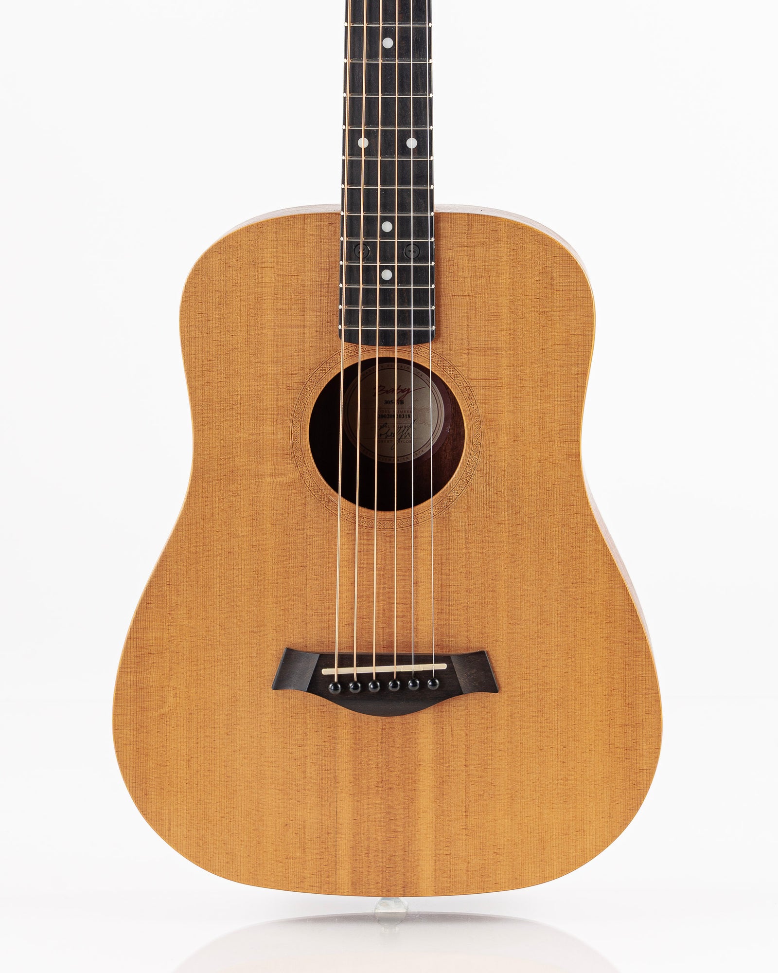 USED 2002 Taylor Baby 305-GB Mini Acoustic Guitar - Natural Satin
