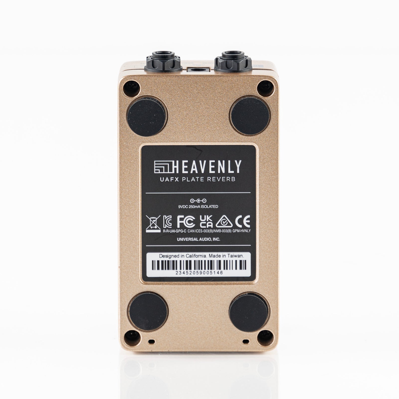 USED Universal Audio UAFX Heavenly Plate Reverb Guitar Pedal