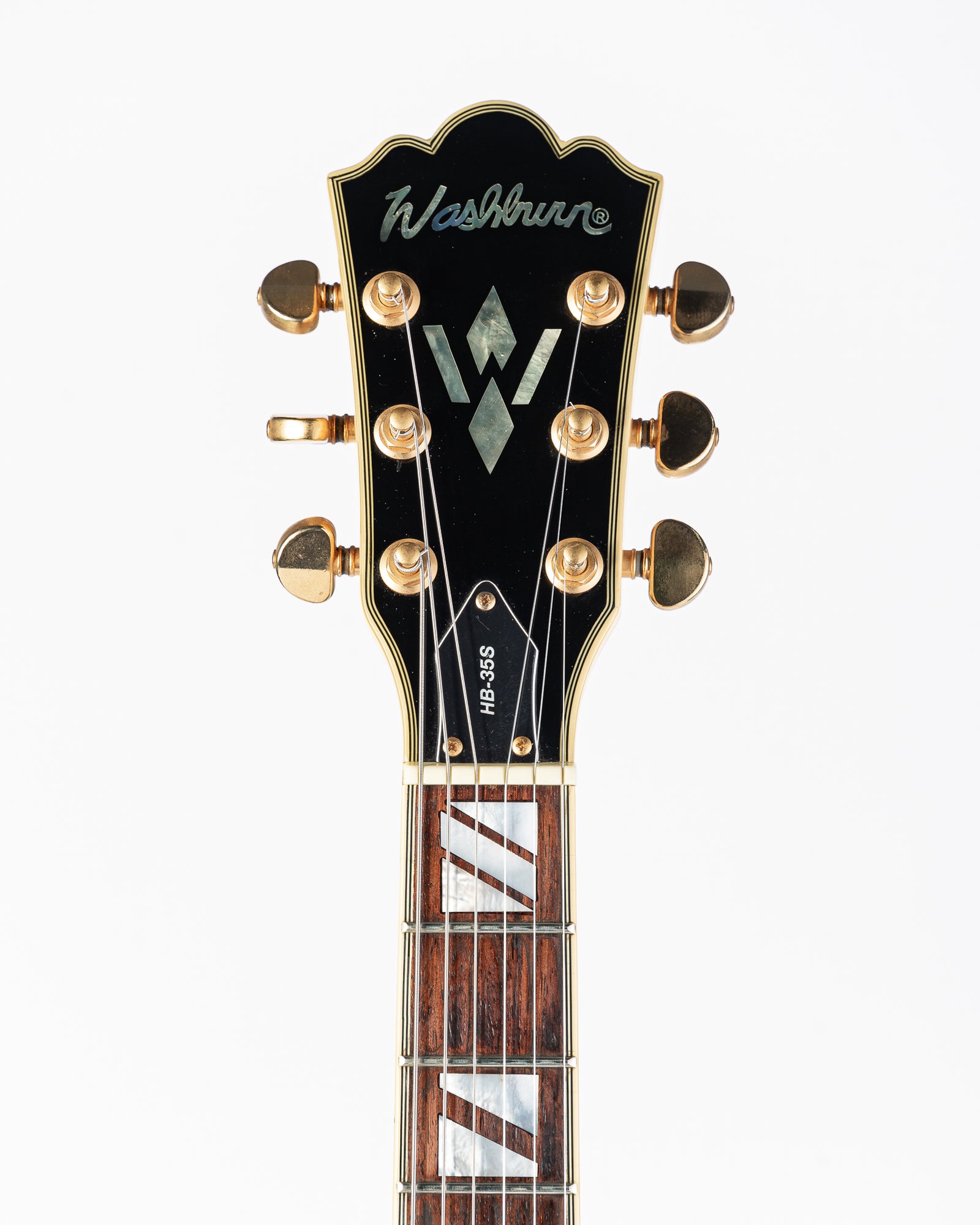 USED Washburn HB-35S Electric Guitar- Natural Gloss w/HSC