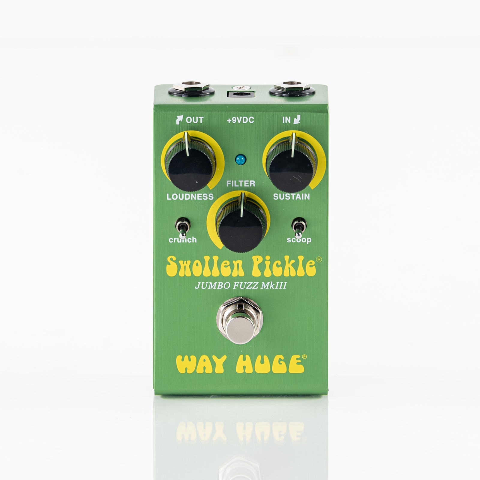 USED Way Huge WHE401S Swollen Pickle MkIIS Jumbo Fuzz Pedal