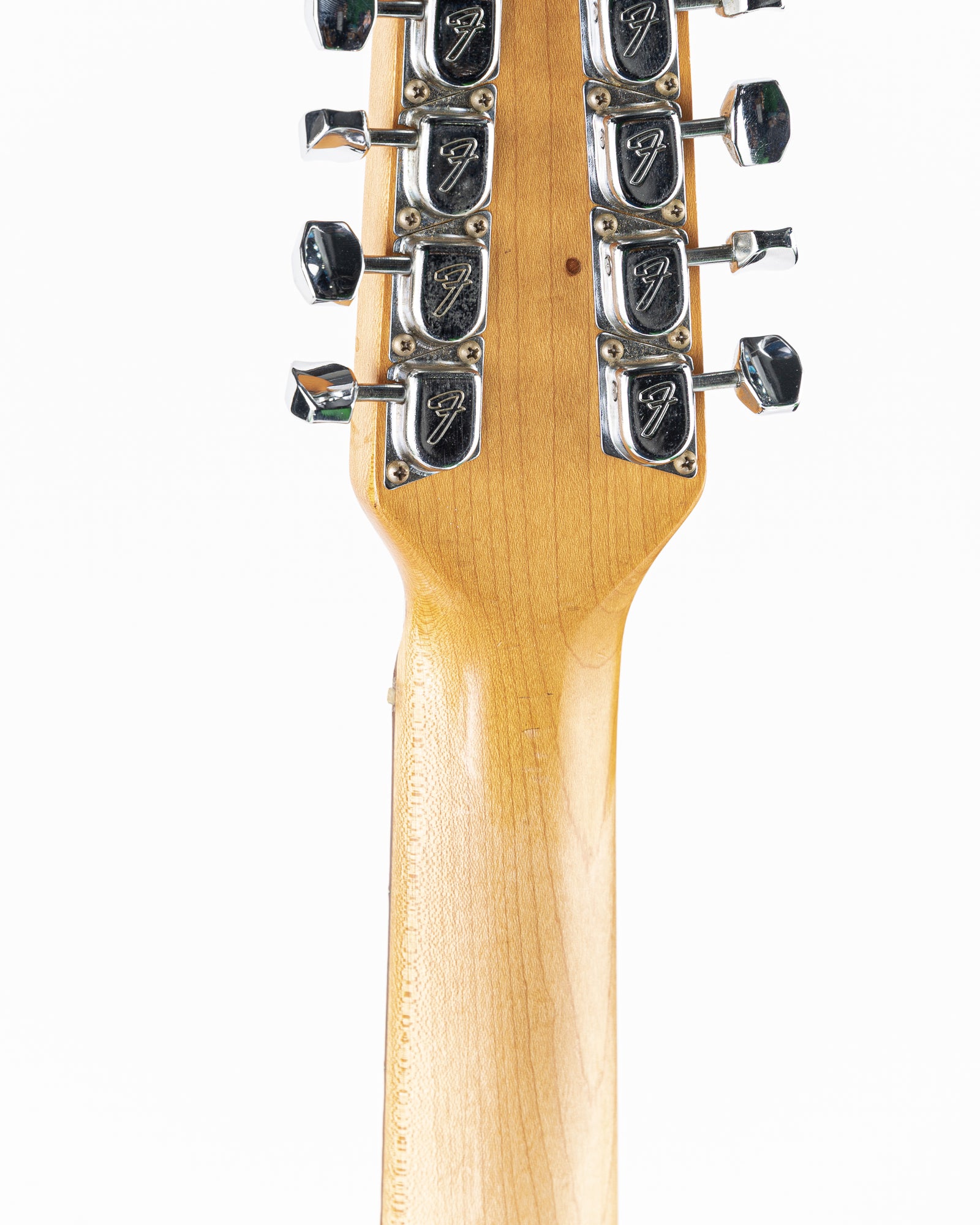 USED 1965 Fender Villager 12-String Acoustic Guitar - Natural with Original Hardshell Case (AS IS)